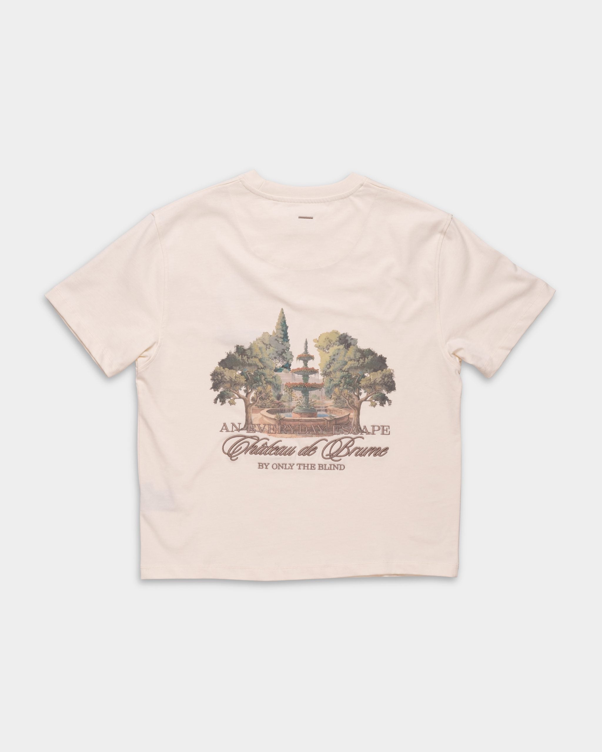 Only The Blind Chateau De Brume T Shirt Beige | OTB-T1594
