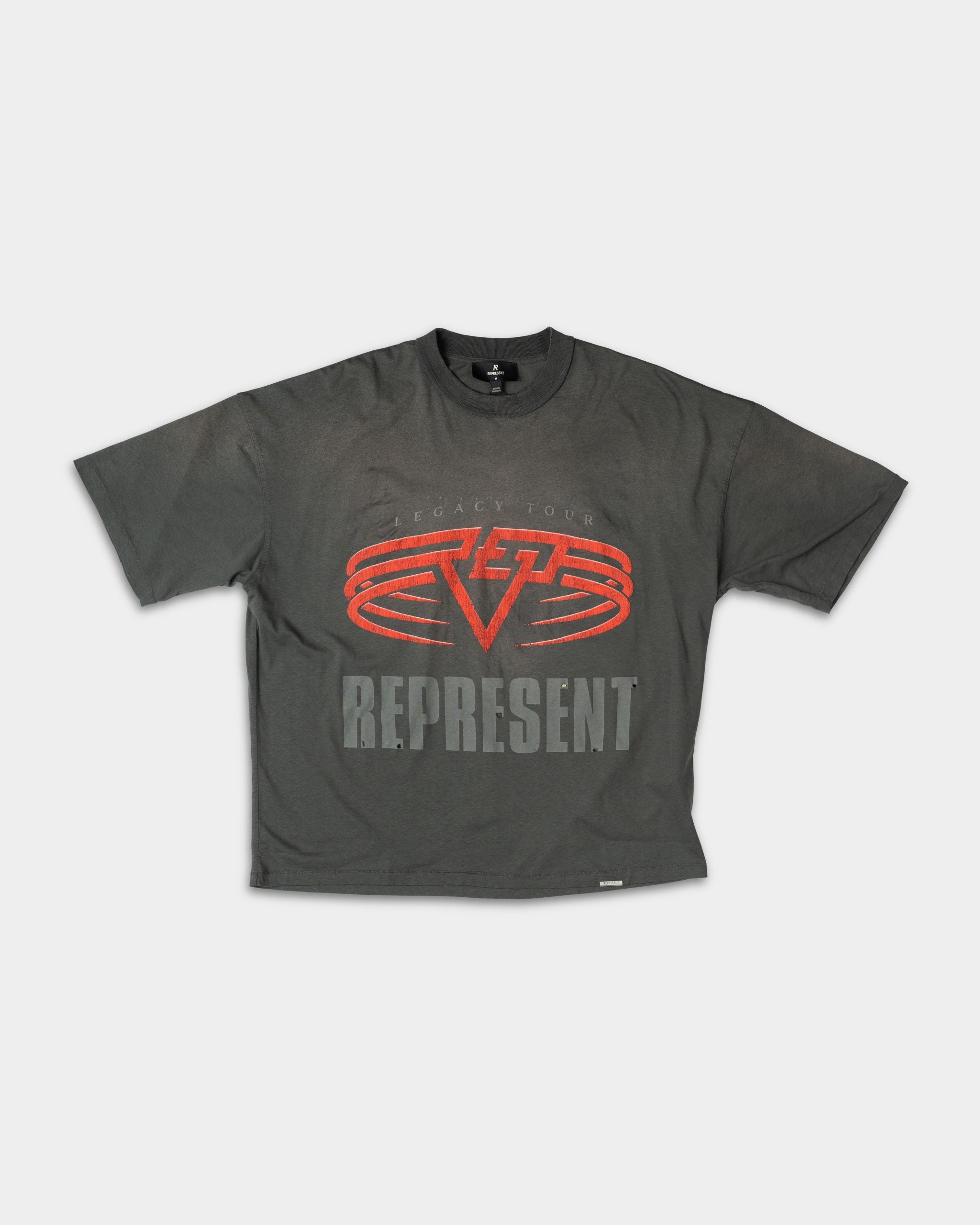 Represent Men's Living Legacy T Shirt | MLM100176-46-Sun Fade Grey