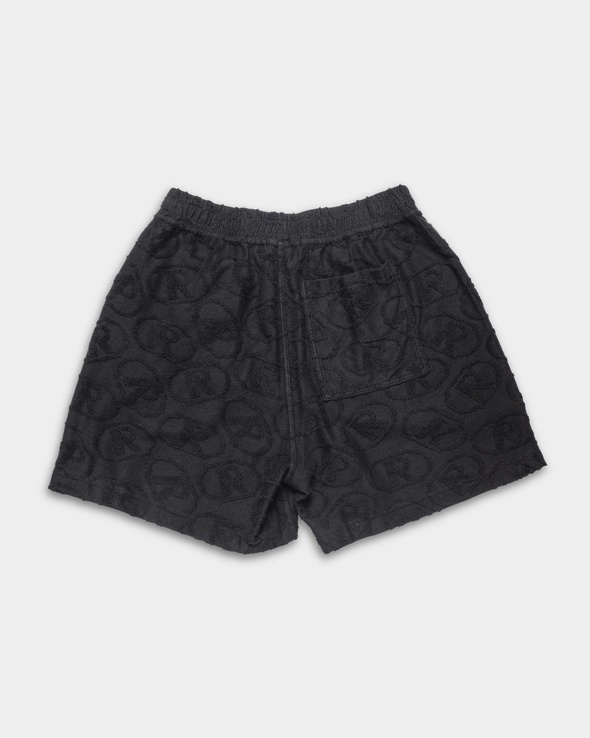 Represent Men's Aop Towel Short | MLM100291-01-Black