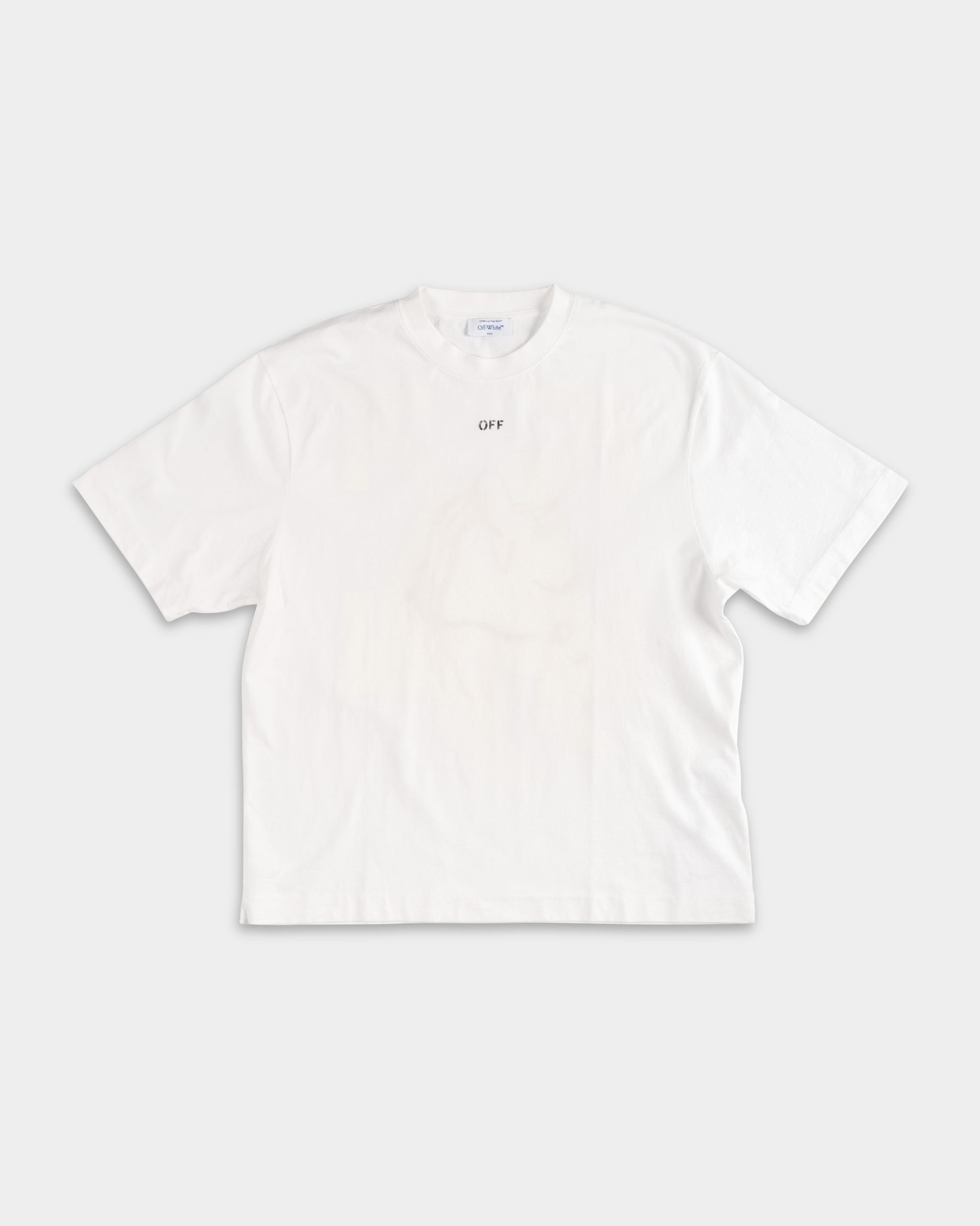 Off White Men's Thinkman Arrow Skate SS Tee | A120F5J0080110-White/Black