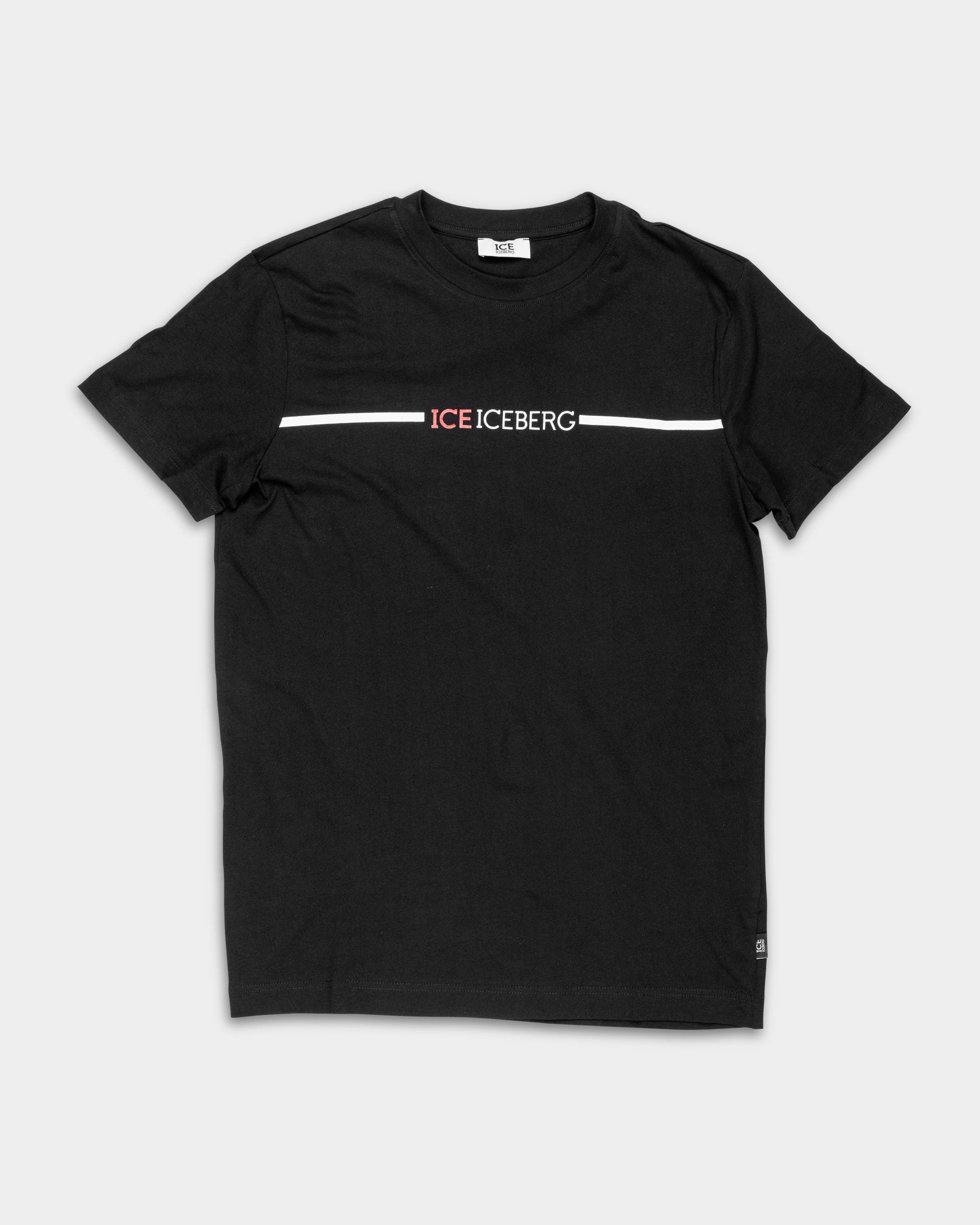 Ice Iceberg Men's T Shirt Black | S1MF0206332-9000