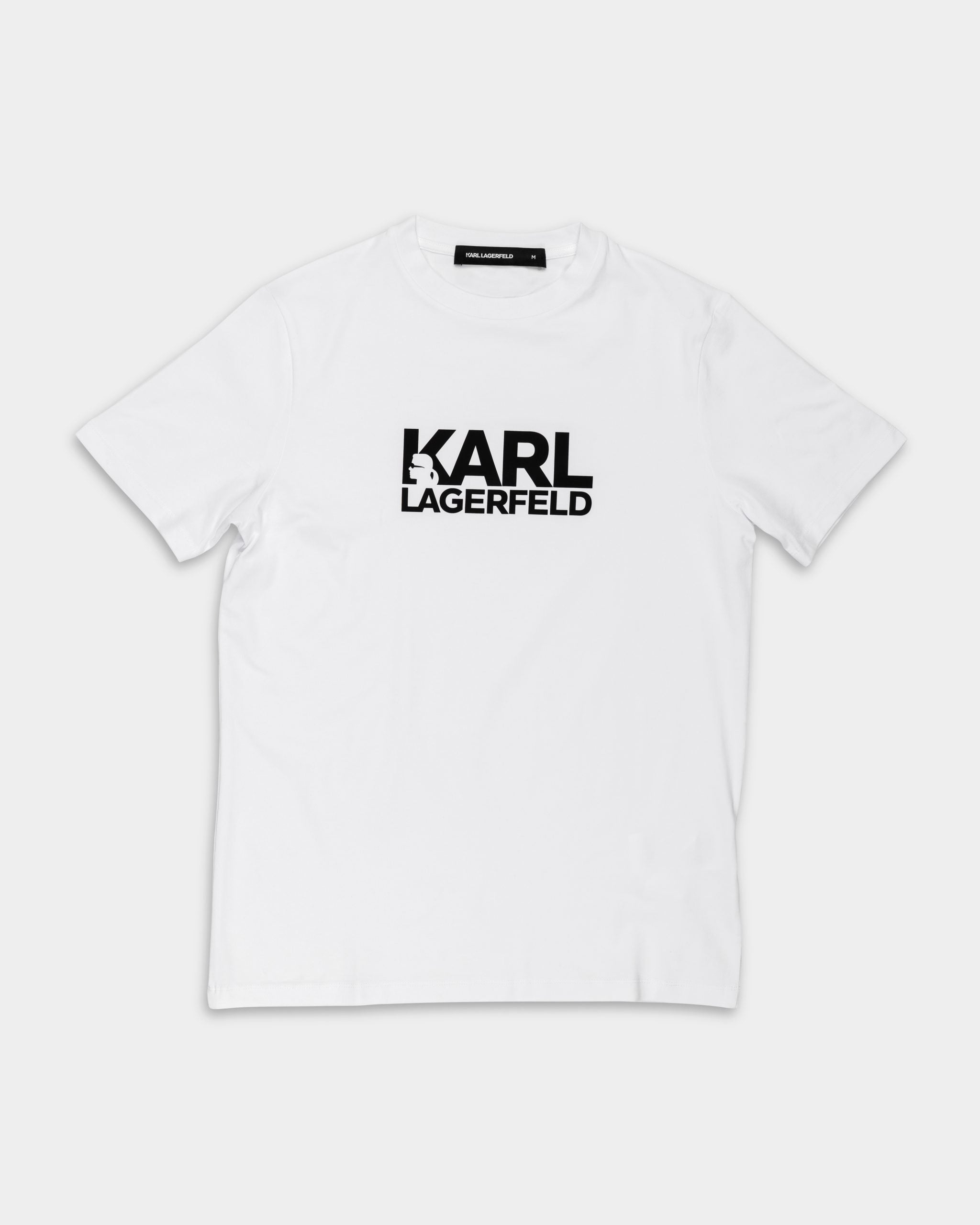 Karl Lagerfeld Men's T Shirt Crewneck White | 75508755323-10
