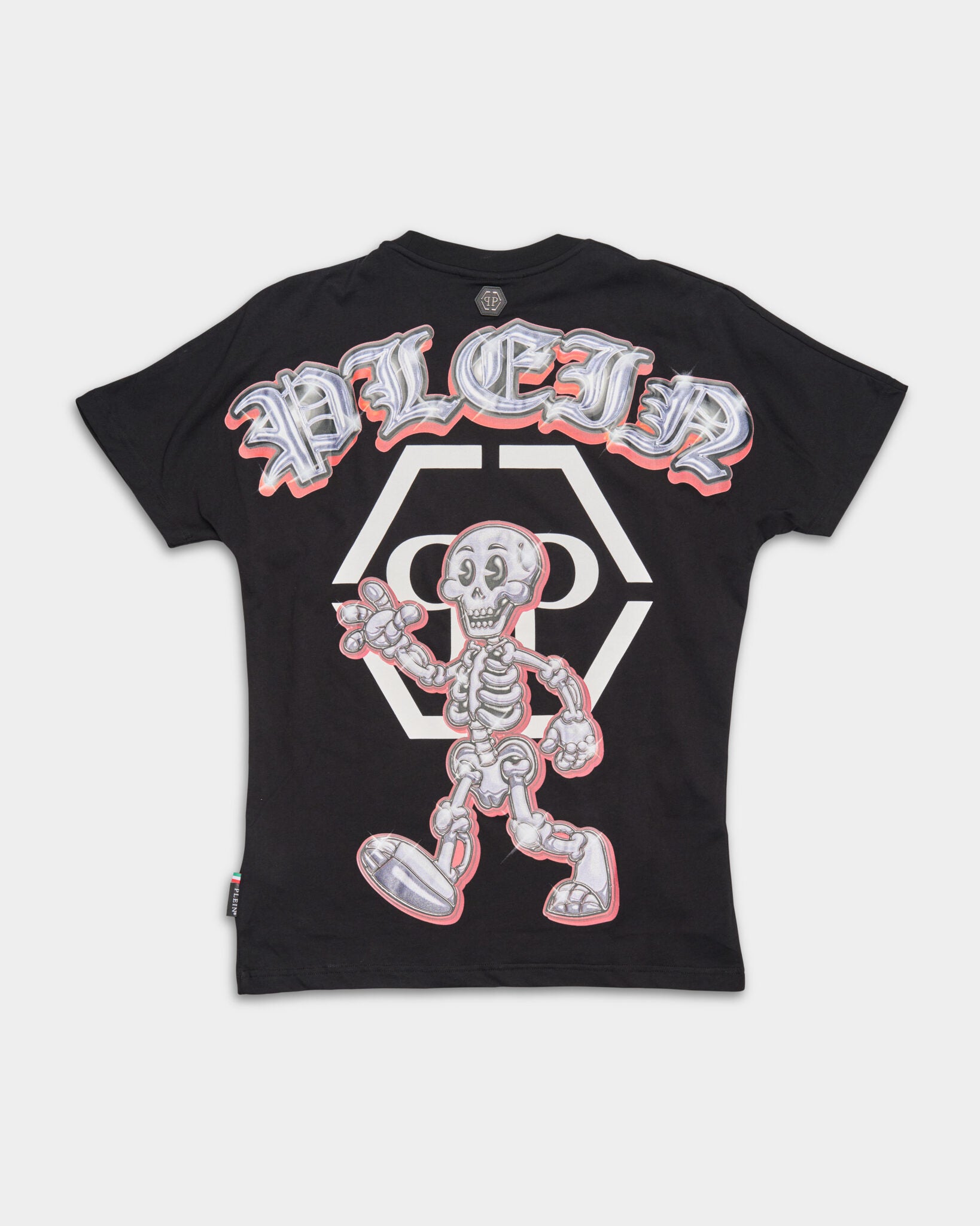 Philipp Plein Men's Skully Gang SS Round Neck T Shirt MTK6777 PJY002N 02