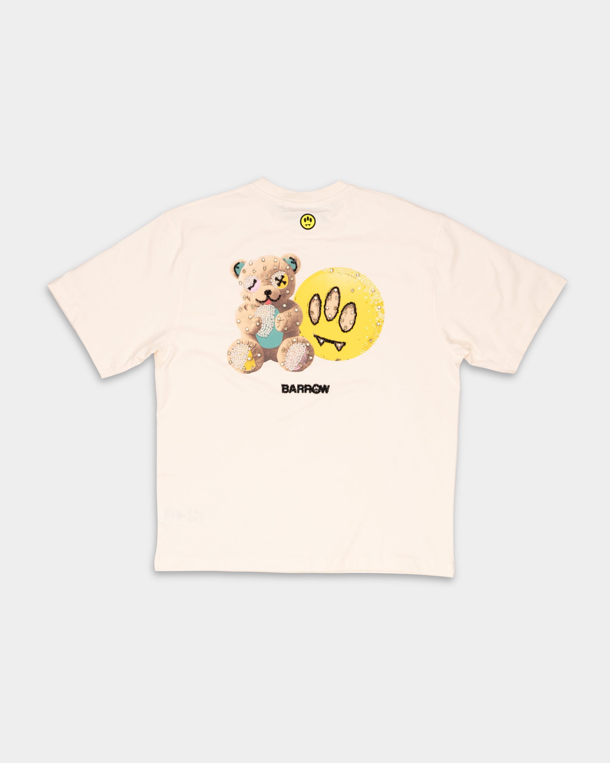 Barrow Men's Jersey T Shirt Cream | F5BWUATH086-013