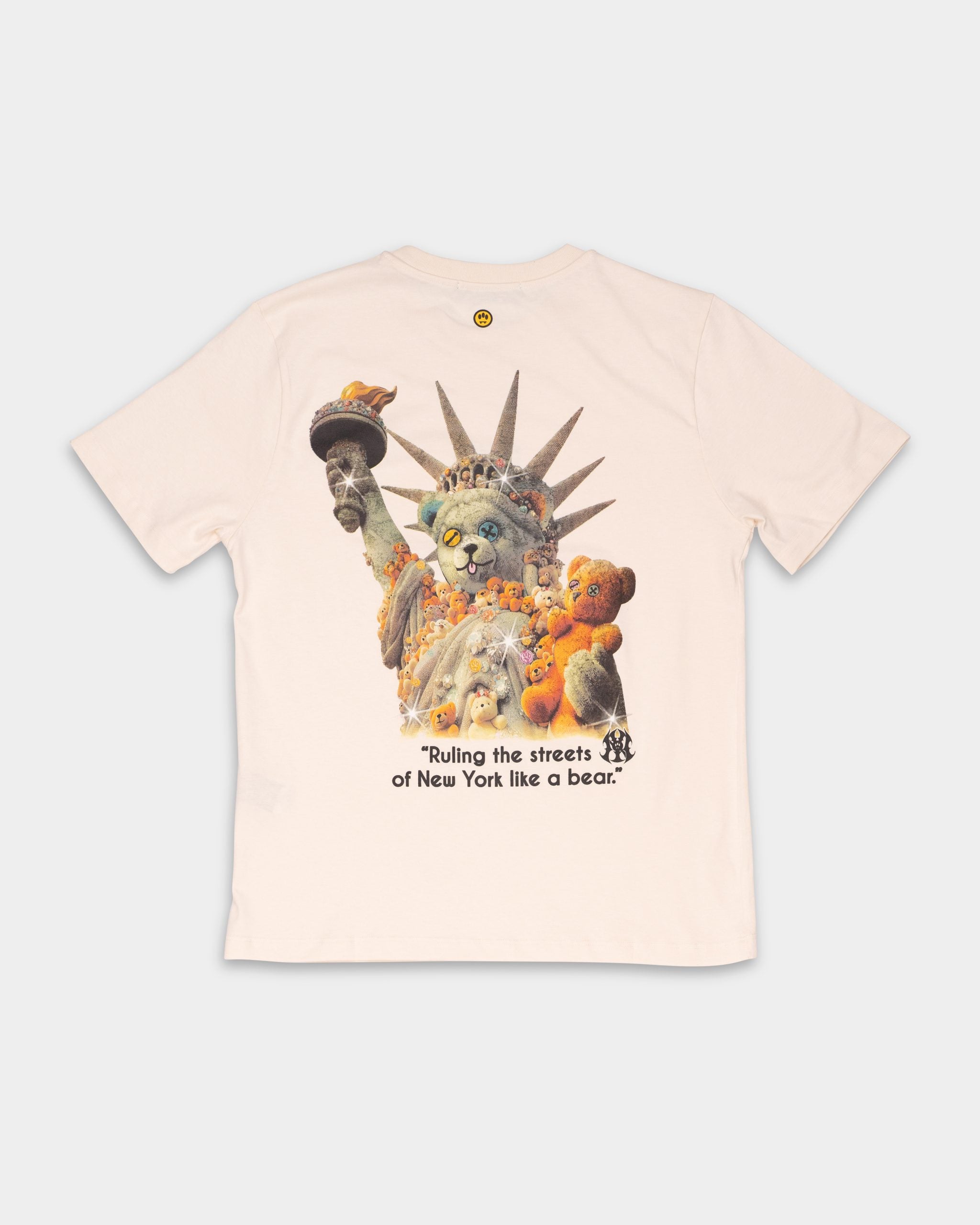 Barrow Men's Jersey T Shirt Cream | F5BWUATH038-013