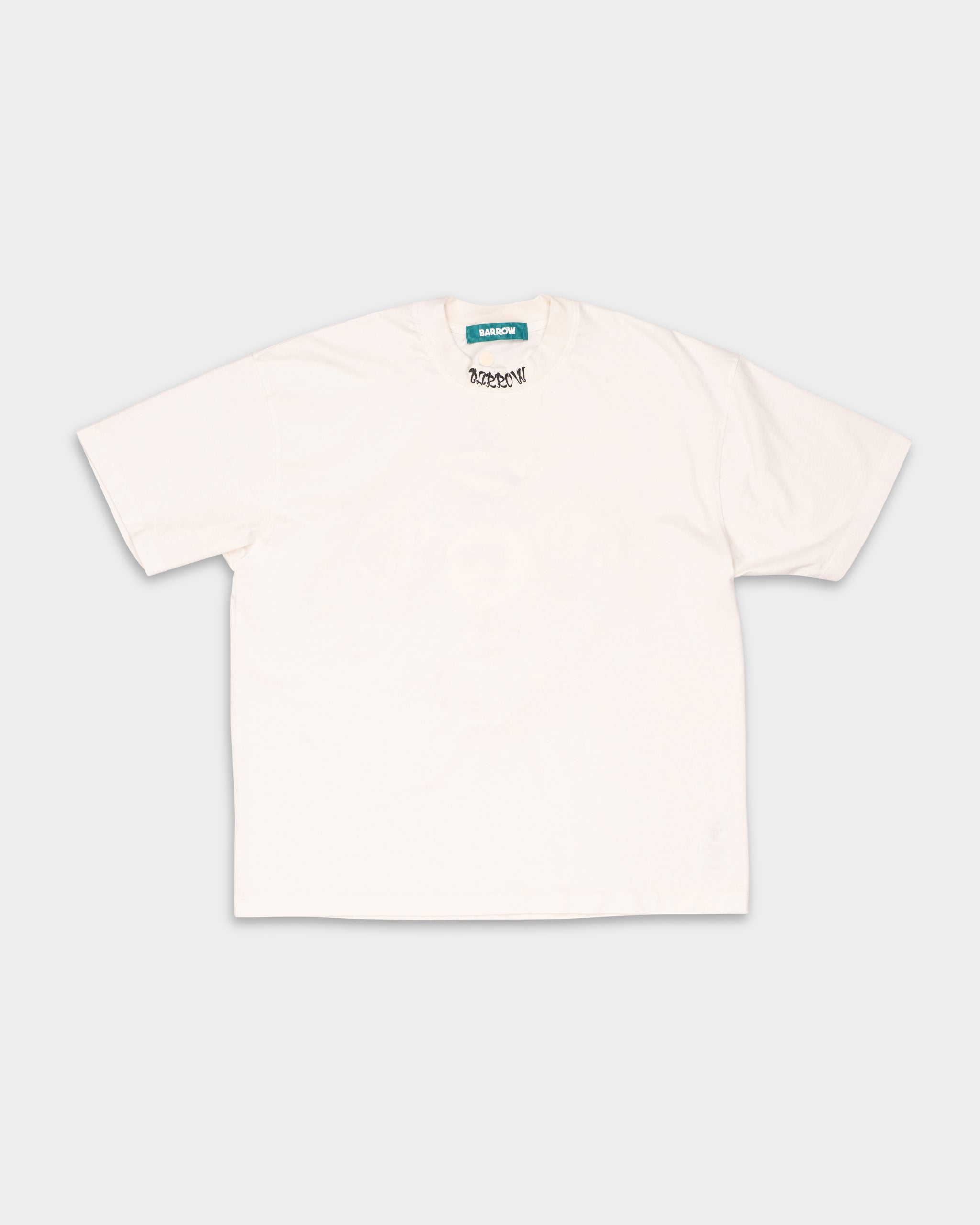 Barrow Men's Jersey T Shirt Off White | F5BWUATH063-002