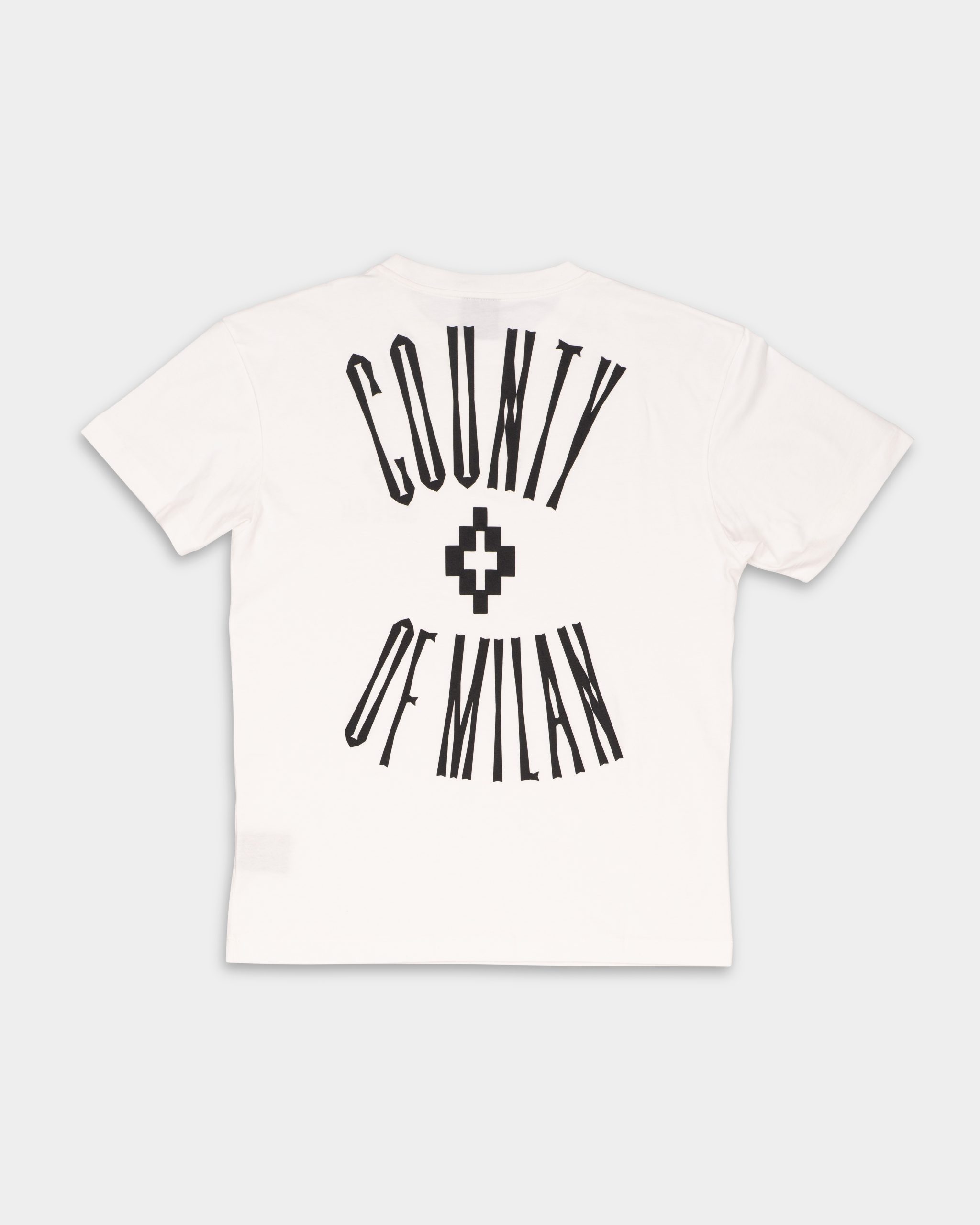 County Of Milan Men's Jersey T Shirt Off White | F5CAMATH057-002