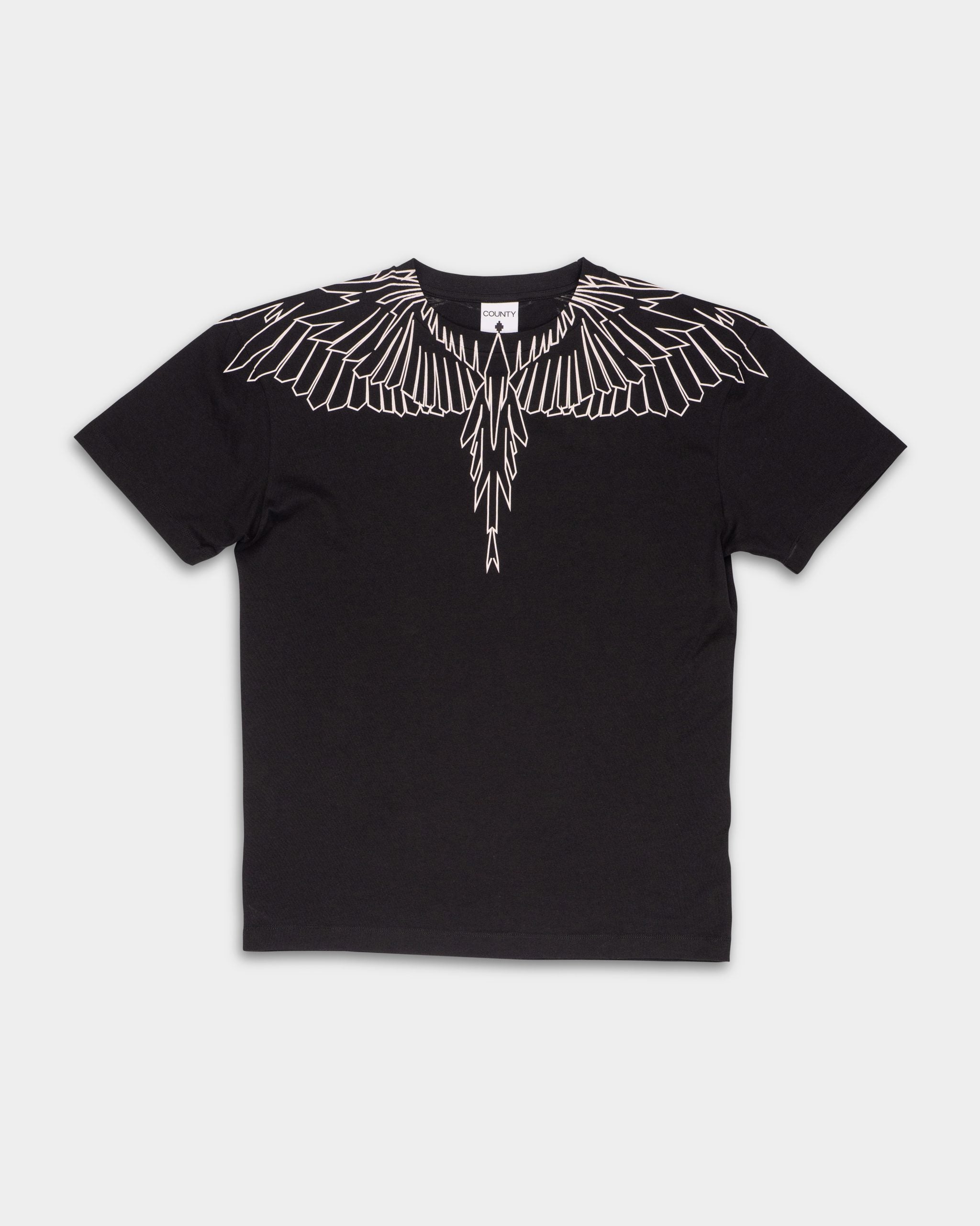 County Of Milan Men's Jersey T Shirt Black | F5CAMATH003-110
