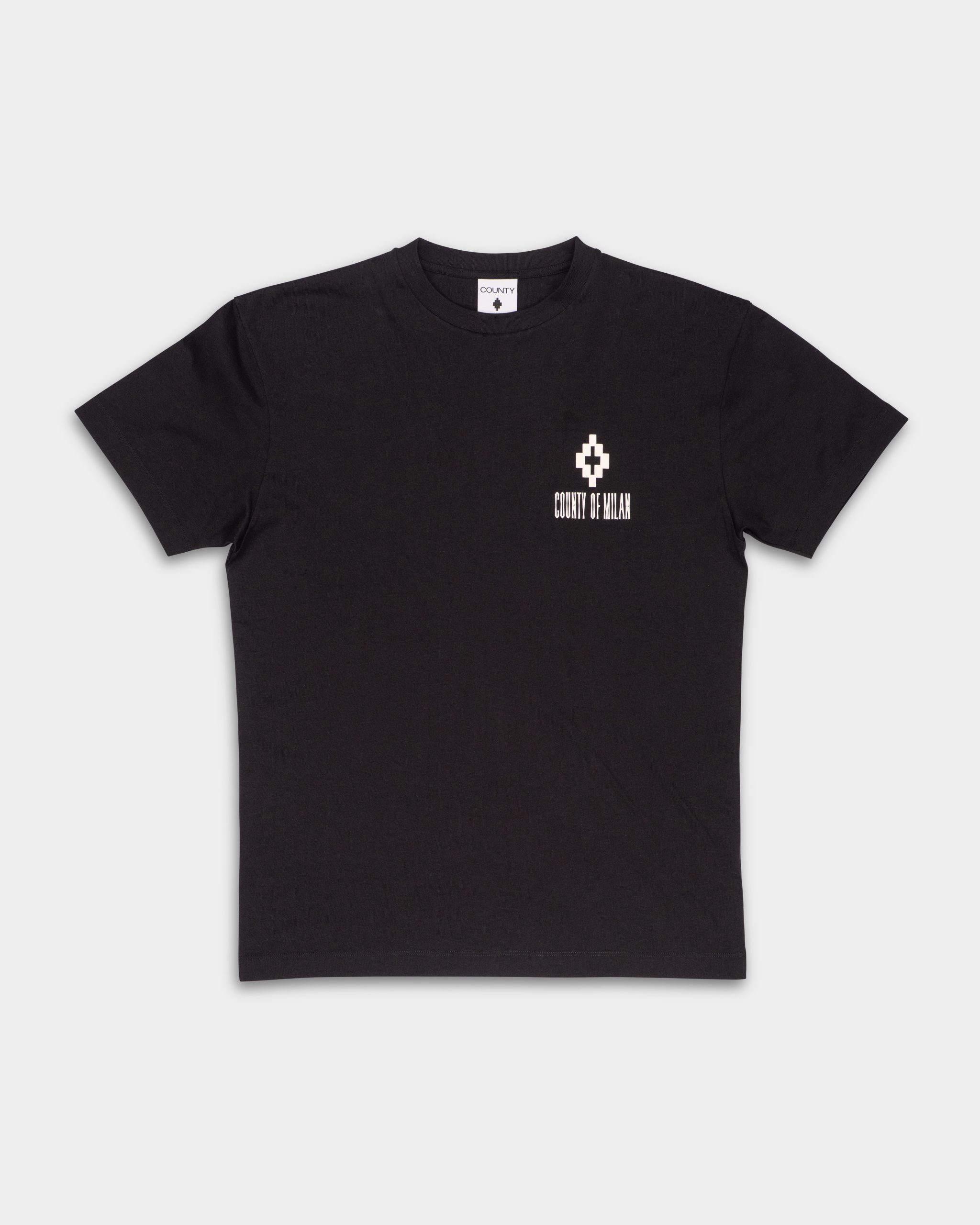 County Of Milan Men's Jersey T Shirt Black | F5CAMATH057-110
