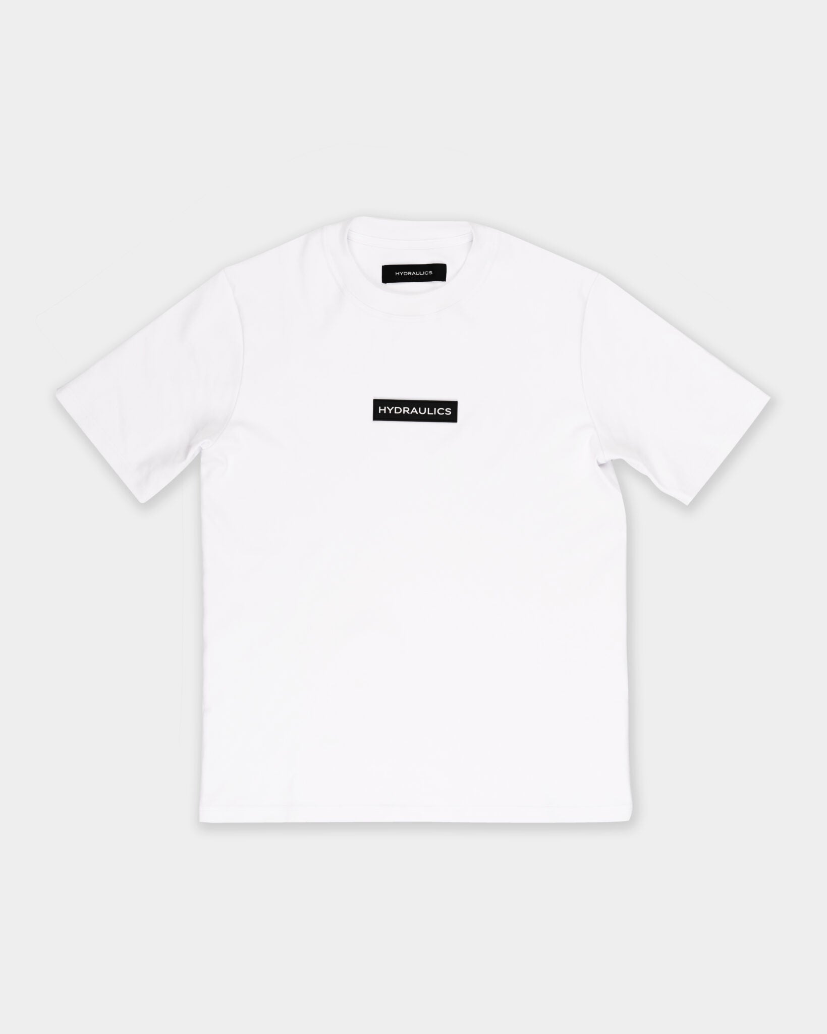 Hydraulics Men's Rubber Box Logo Tee White V2