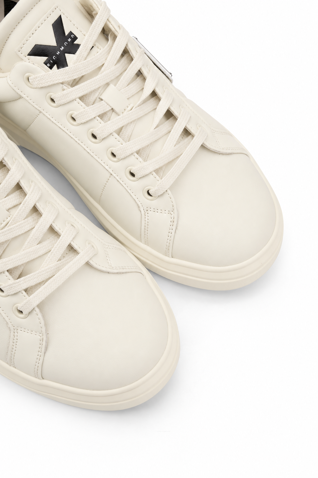 John Richmond Men's Action Leather White Sneaker | 32400-A