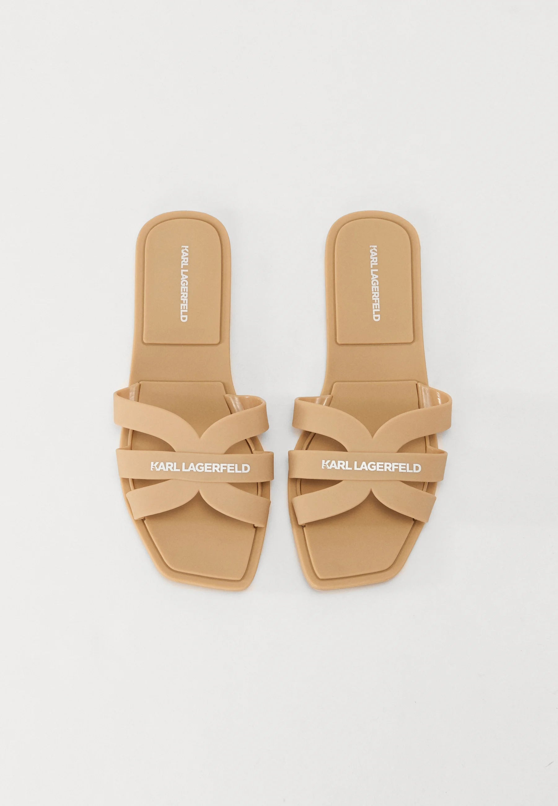 Karl Lagerfeld Ladies Jelly IV Matt Slide Stone Rubber | KL80025-VT8