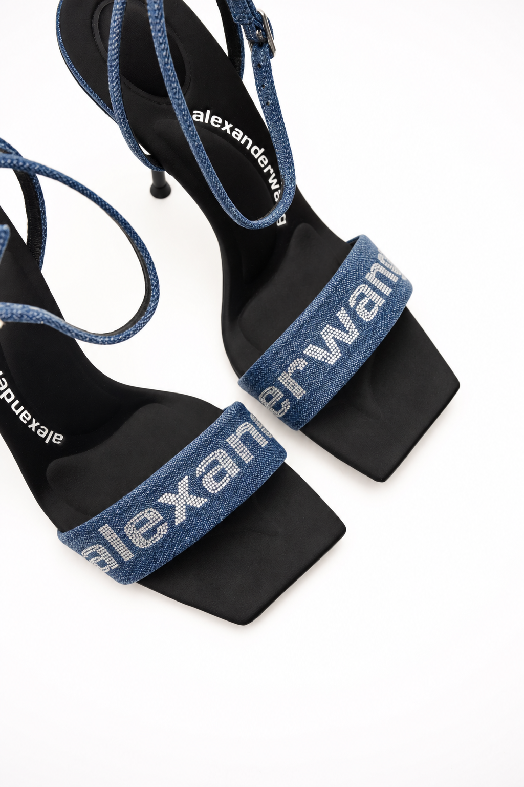 Alexander Wang Julie Billboard Sandal Vintage Medium Indigo | 30326S010-473