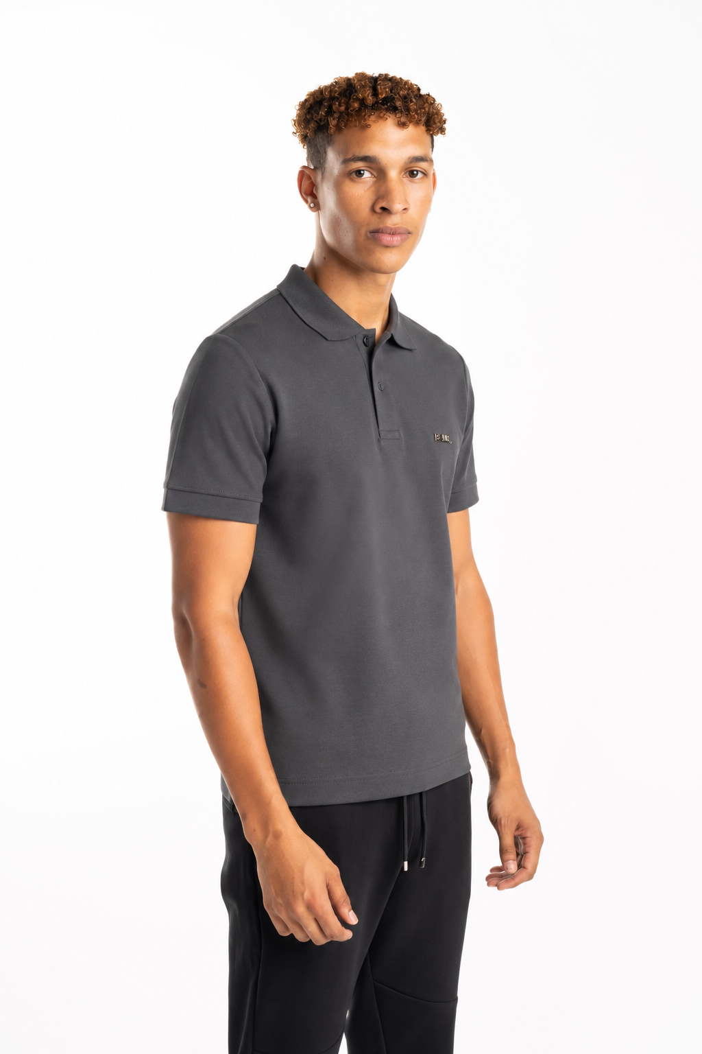 BALR Men's QXI Slim Polo | B1122.1048-Ebony Blue