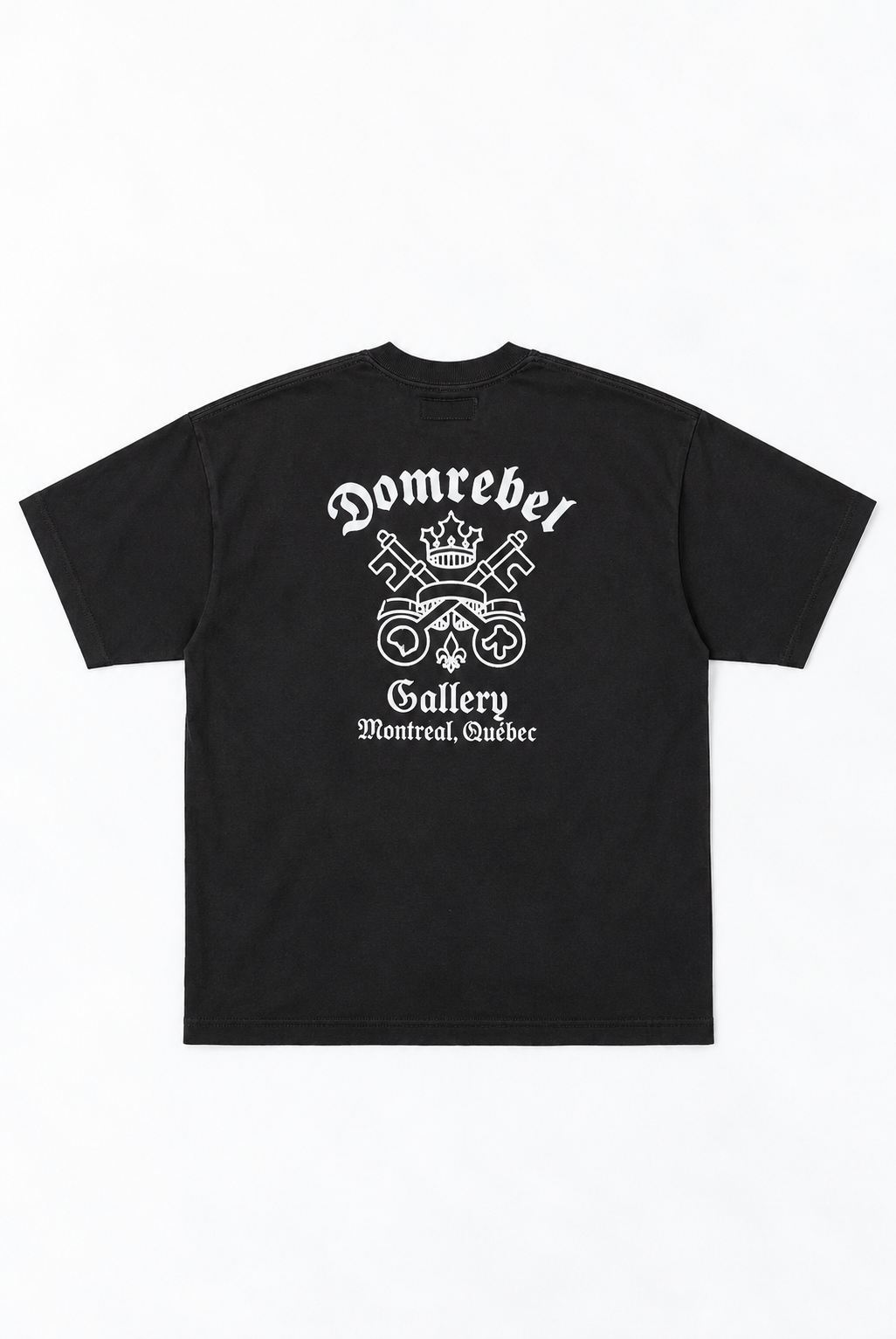 Dom Rebel Men's Key T Shirt | Old Black