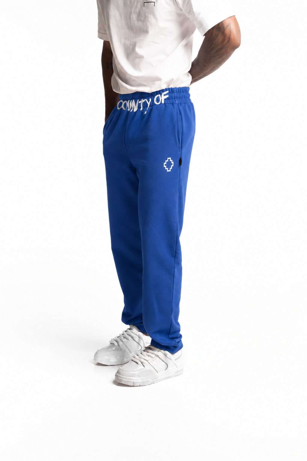 County Of Milan Men's Sweatpants Bluette | S6CMMAFP090-061