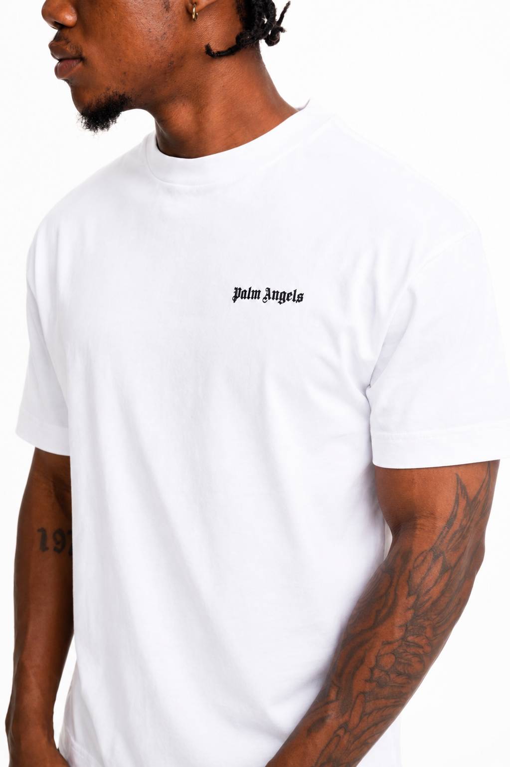 (Core) Palm Angels Men's BWN Classic Logo Tripack Tee | PM2B003S26JER001-8484