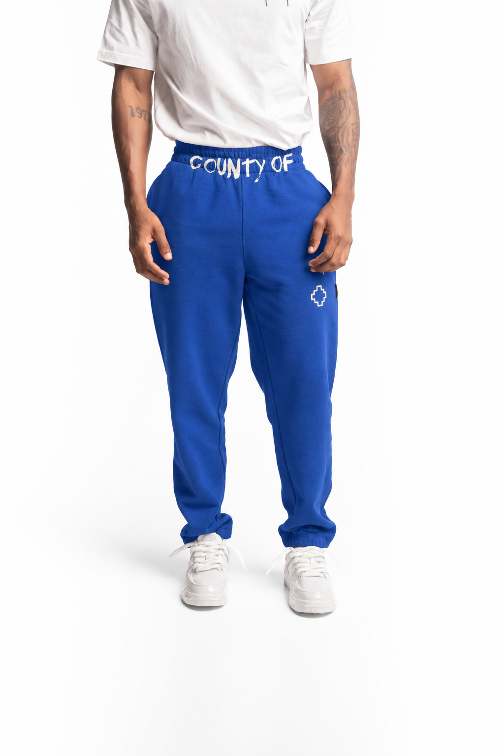 County Of Milan Men's Sweatpants Bluette | S6CMMAFP090-061