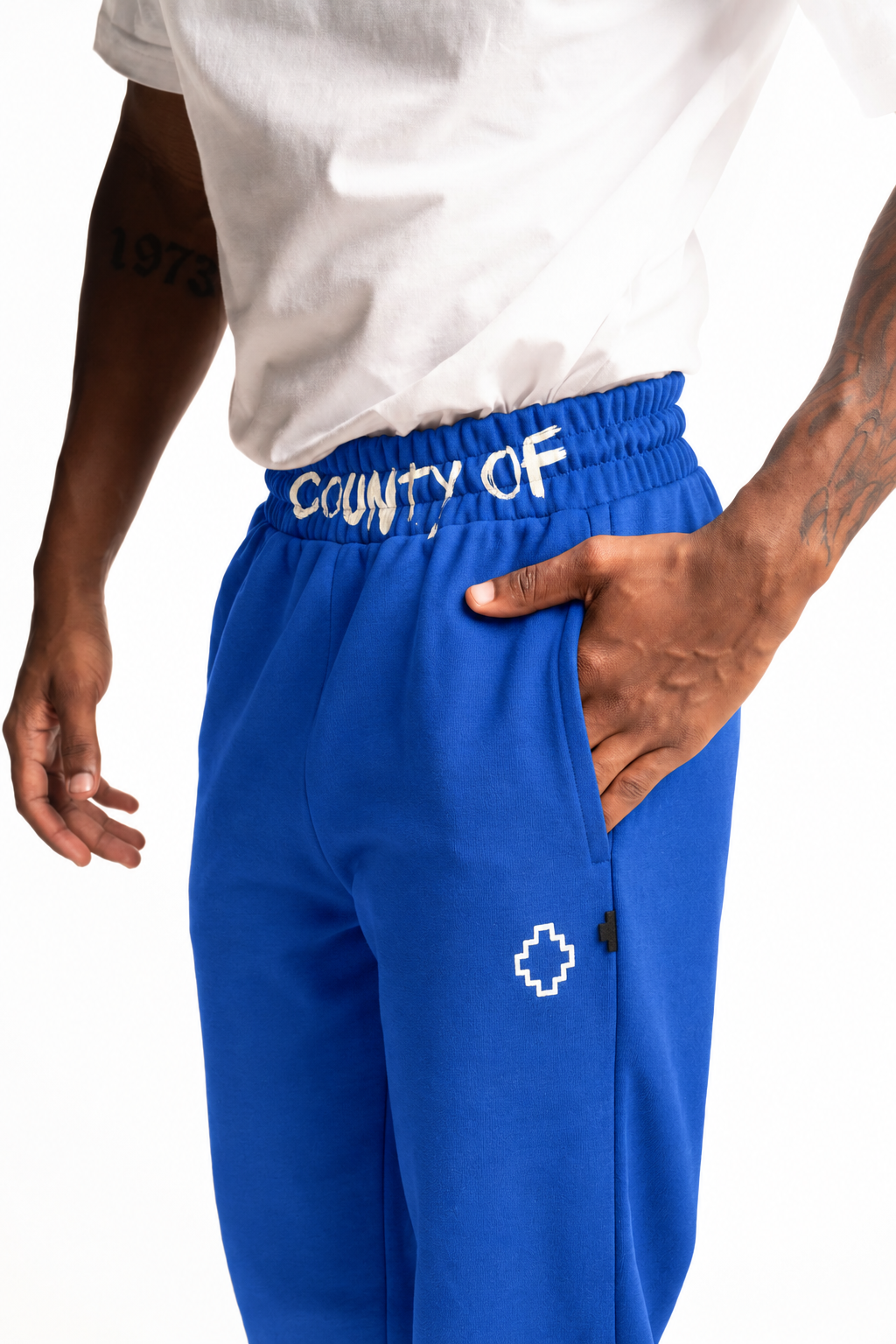 County Of Milan Men's Sweatpants Bluette | S6CMMAFP090-061