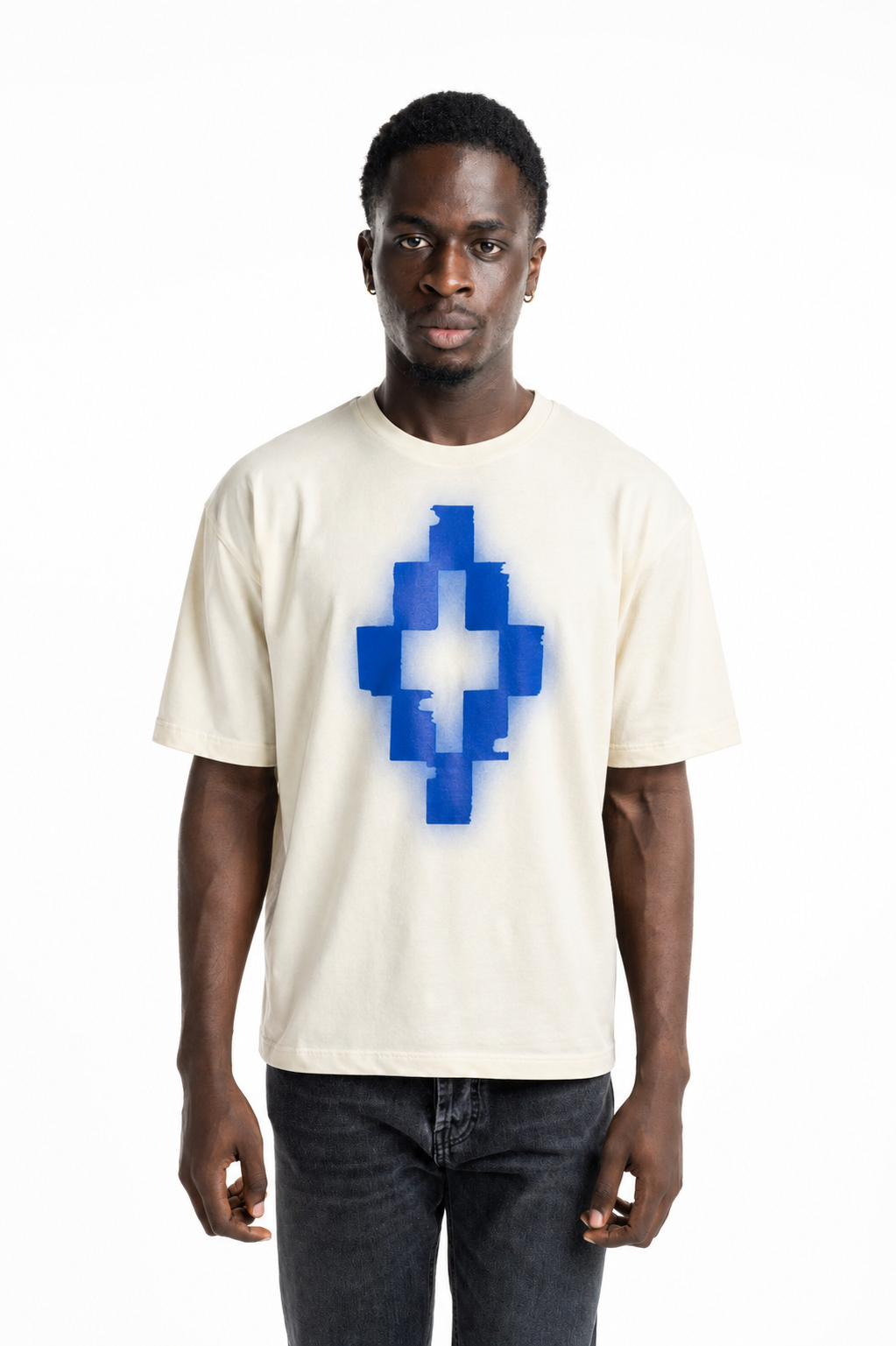 County Of Milan Men's T Shirt Coconut | S6CMMATH102-412