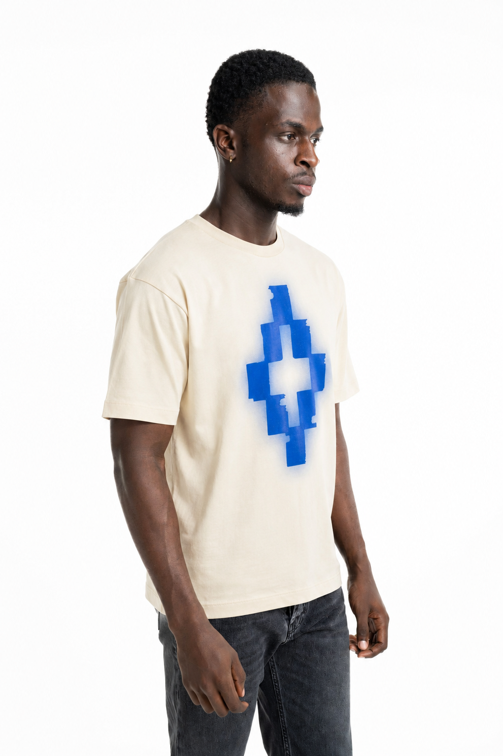 County Of Milan Men's T Shirt Coconut | S6CMMATH102-412