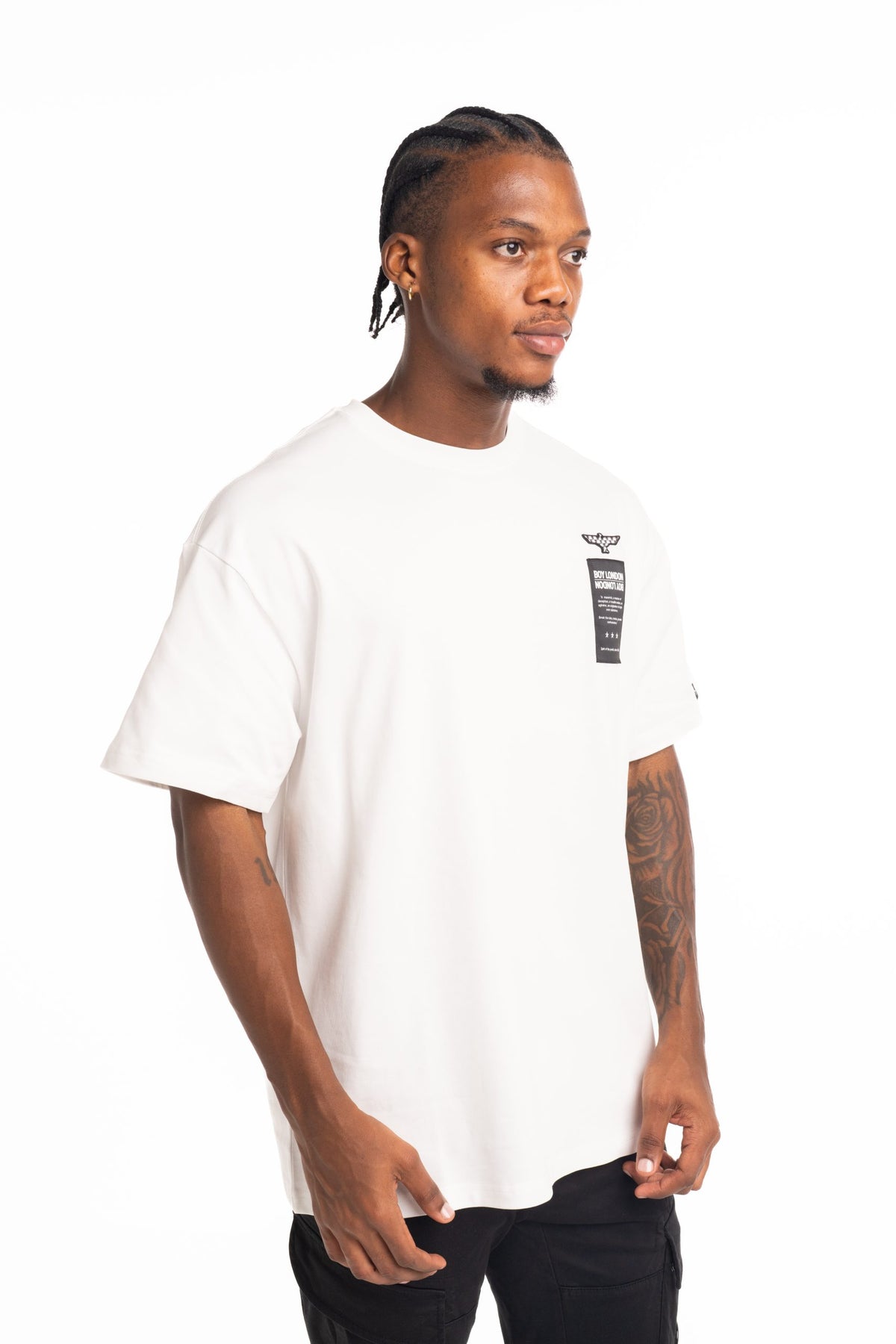 BOY London Men's Warp White T Shirt White |