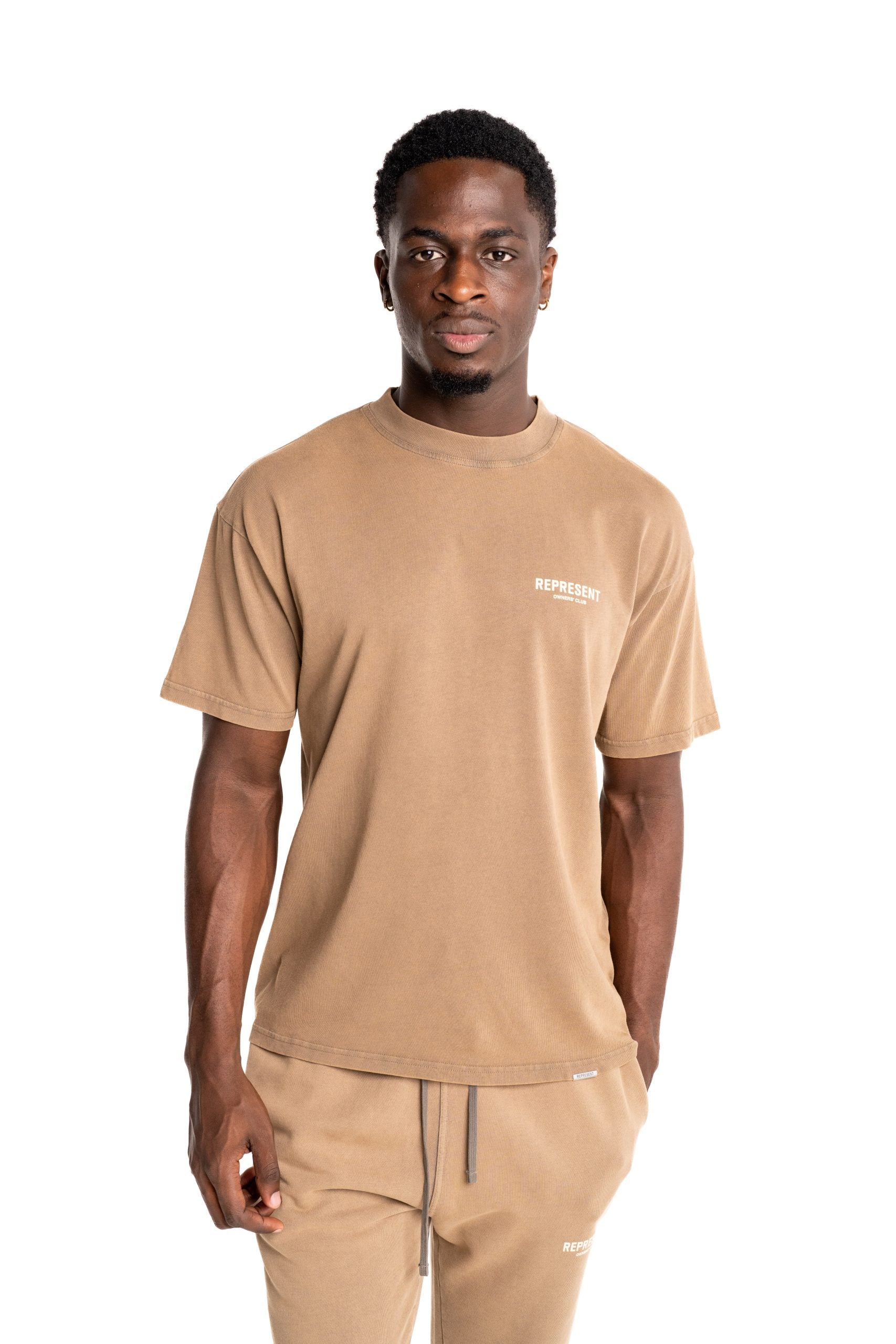 (Core) Represent Men's Owners Club T Shirt | OCM41114-16-Almond