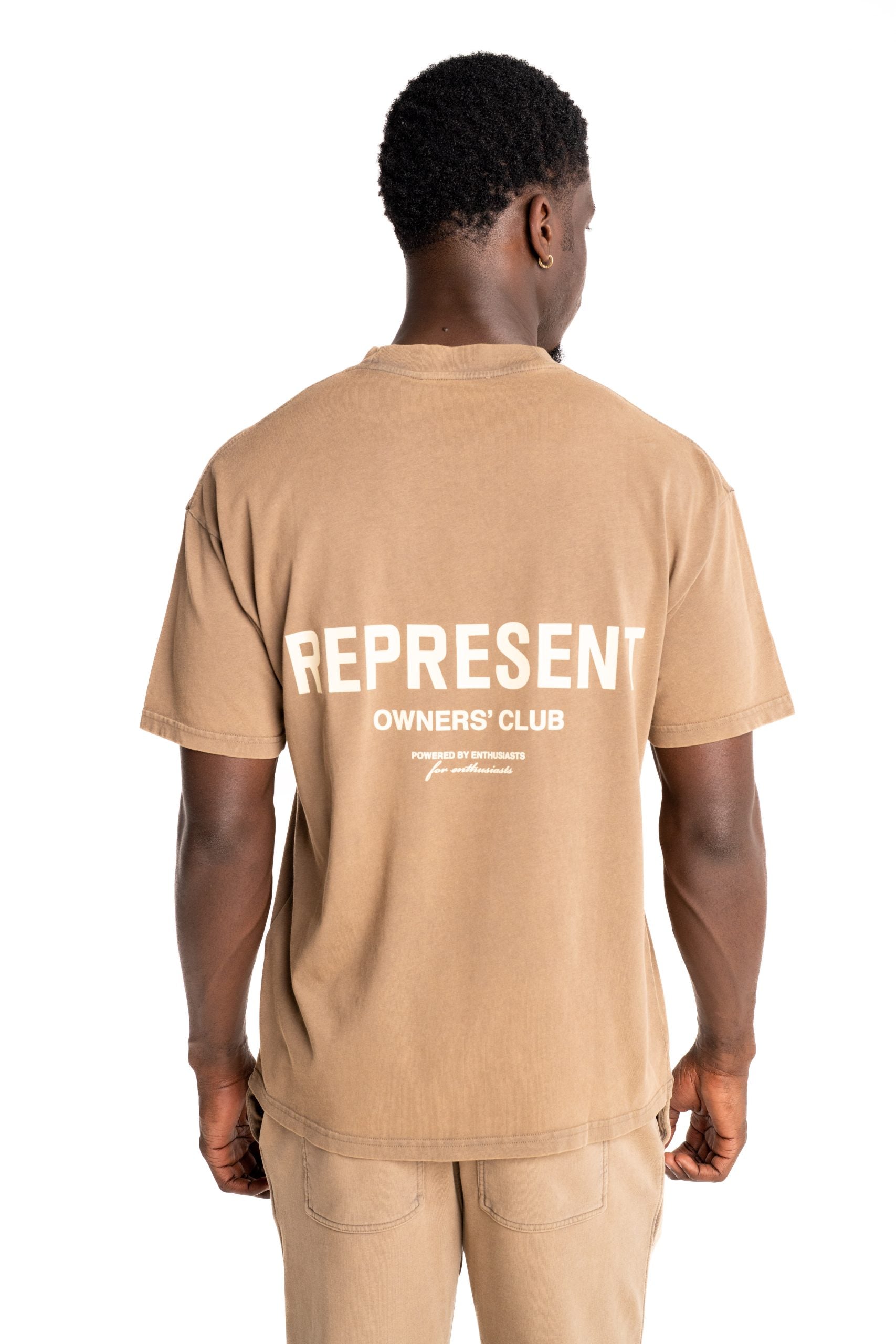 (Core) Represent Men's Owners Club T Shirt | OCM41114-16-Almond