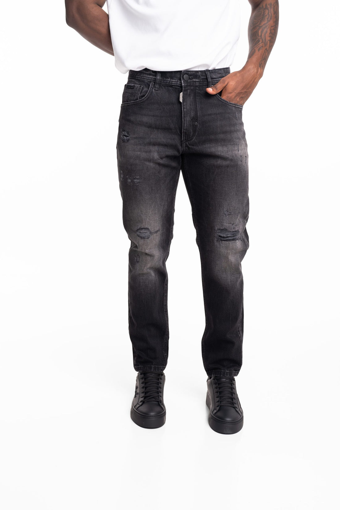 Antony Morato Jeans Jimi Slim Cropped Fit | Mmdt00299-Fa750369-9000-1-W02172