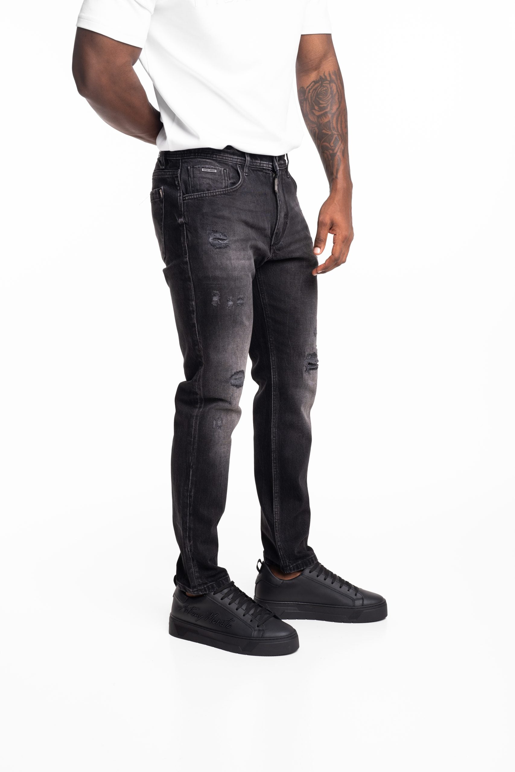 Antony Morato Jeans Jimi Slim Cropped Fit | Mmdt00299-Fa750369-9000-1-W02172