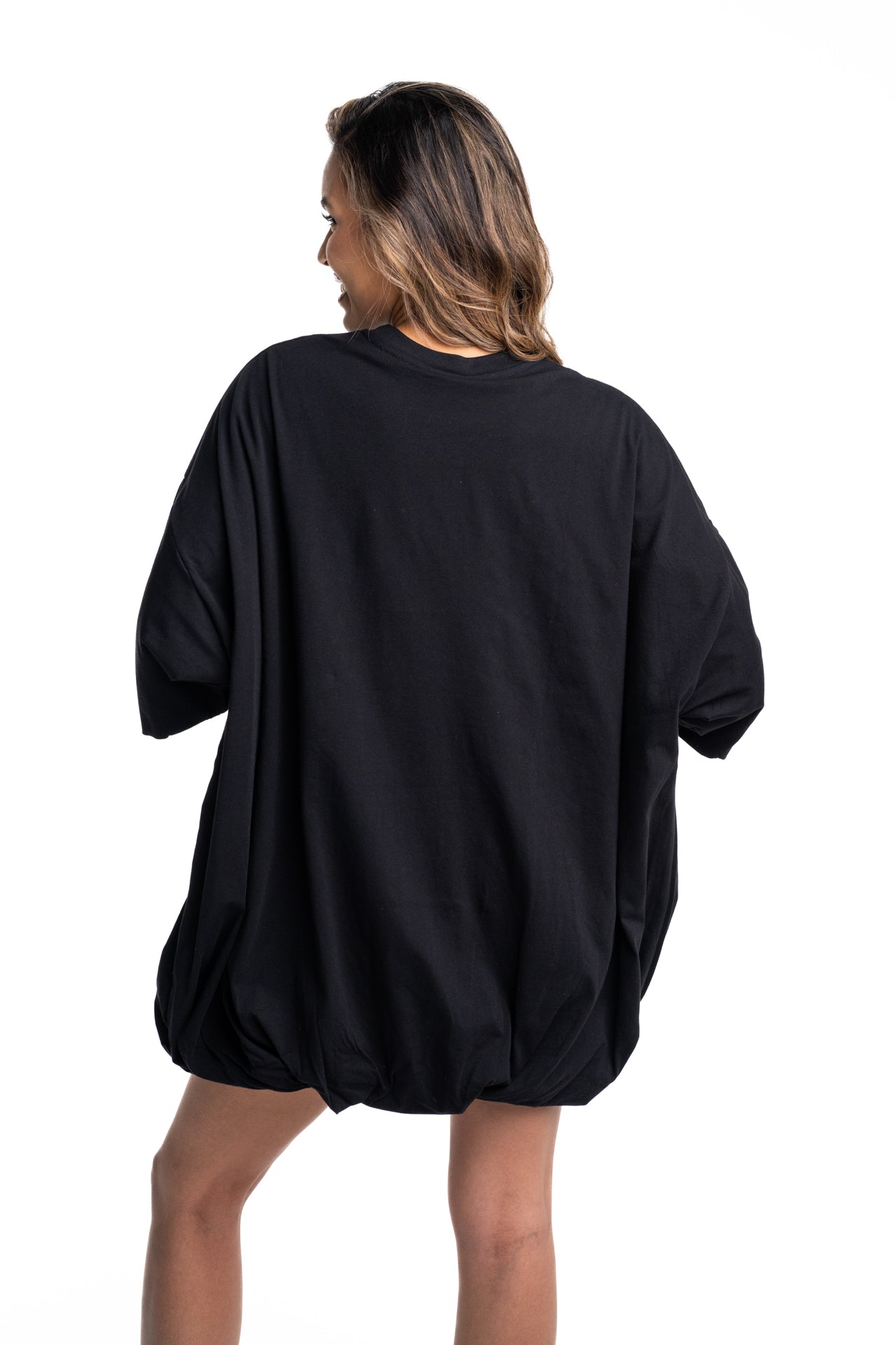 County of Milan Ladies Dress Over | 26ECM30127-Black