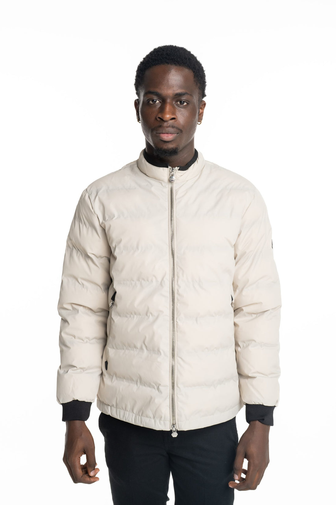 BALR Men's Q Series Regular Fit Puffer | B1392.1014-Silver Lining
