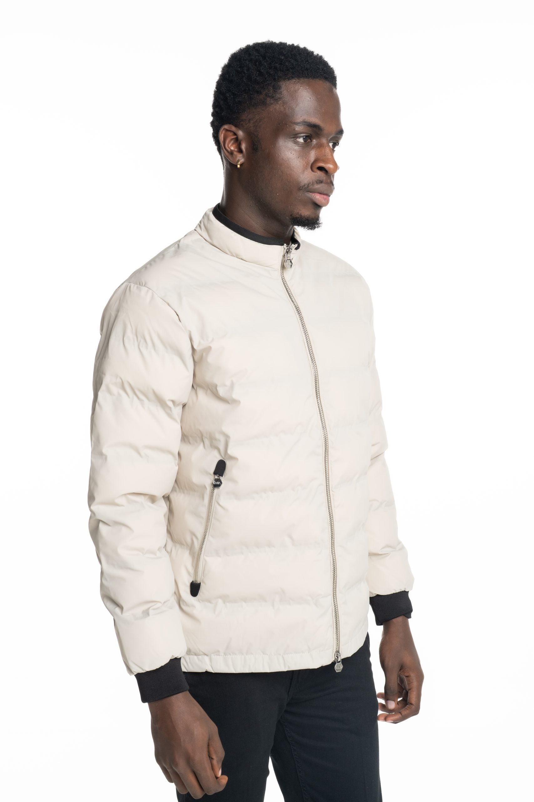 BALR Men's Q Series Regular Fit Puffer | B1392.1014-Silver Lining
