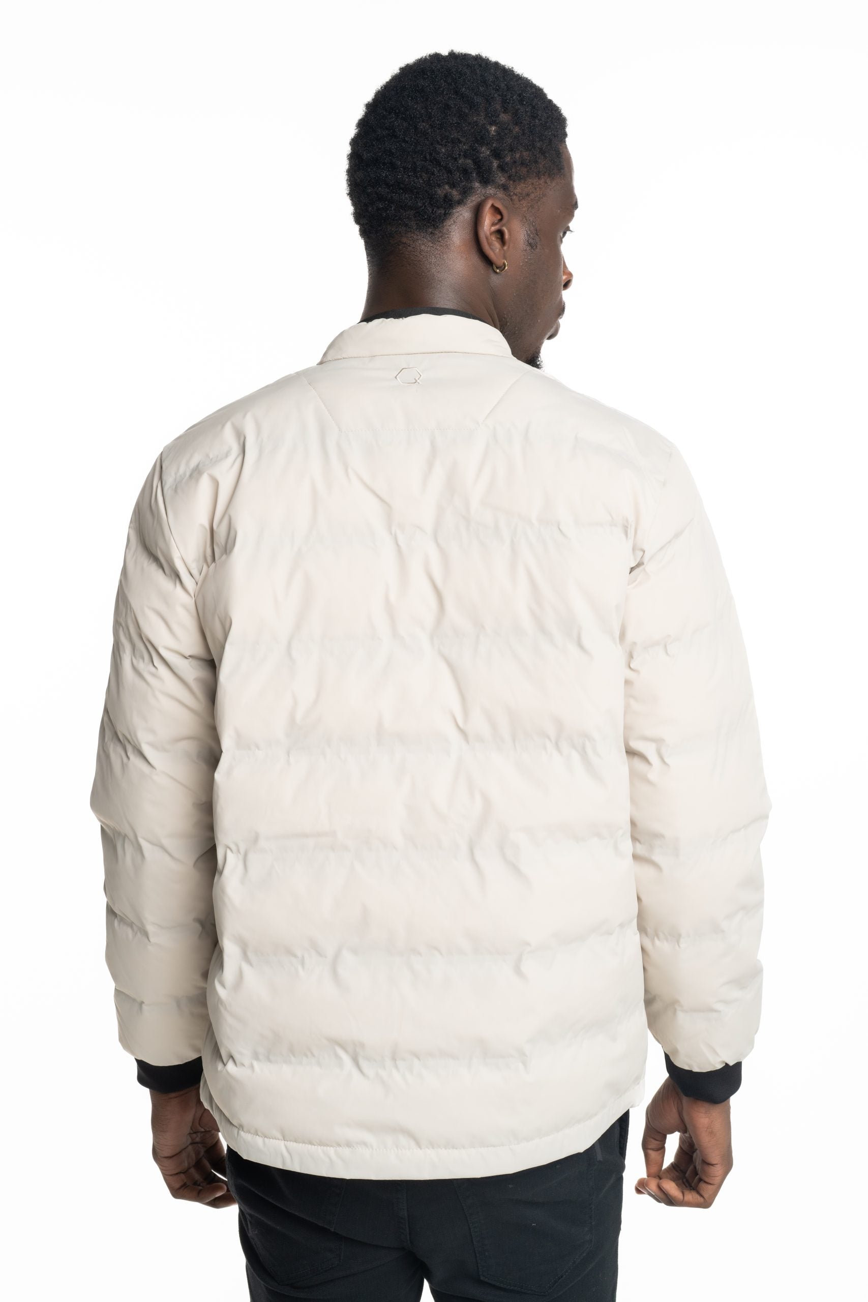 BALR Men's Q Series Regular Fit Puffer | B1392.1014-Silver Lining