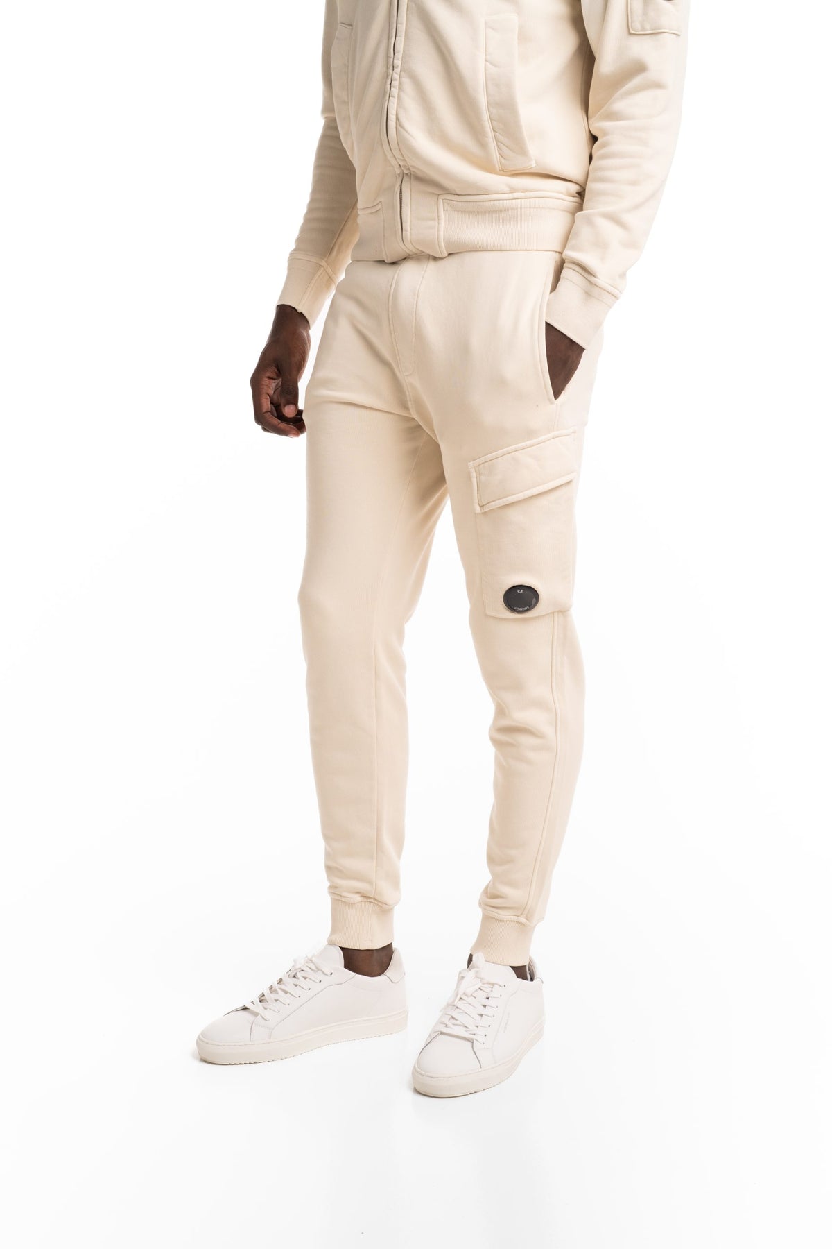CP Company Men's Sweatpants Frozen Dew | 20CMSP067A110044R-114