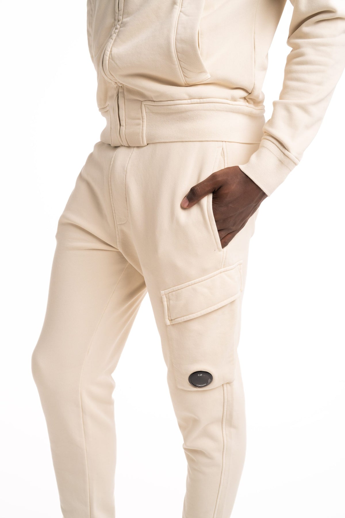 CP Company Men's Sweatpants Frozen Dew | 20CMSP067A110044R-114