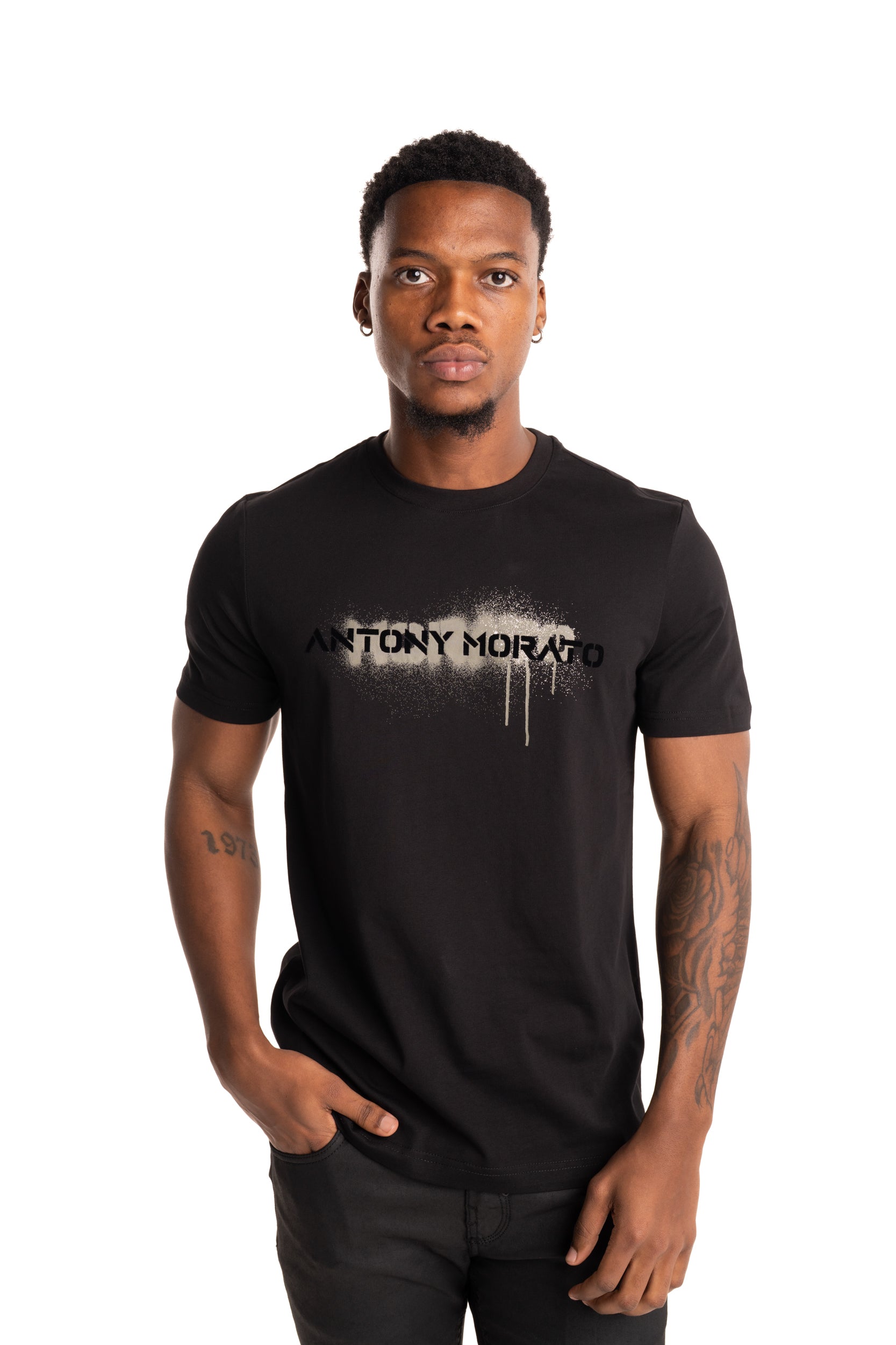 Antony Morato T-Shirt Regular Fit | MMKS02565-FA100240-9000