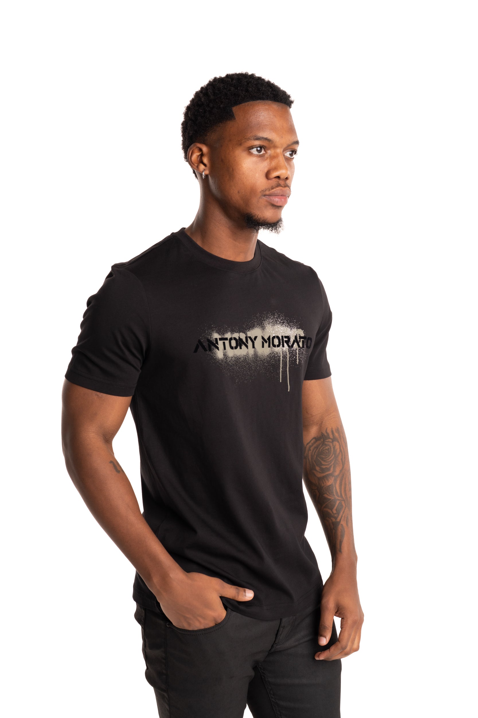 Antony Morato T-Shirt Regular Fit | MMKS02565-FA100240-9000