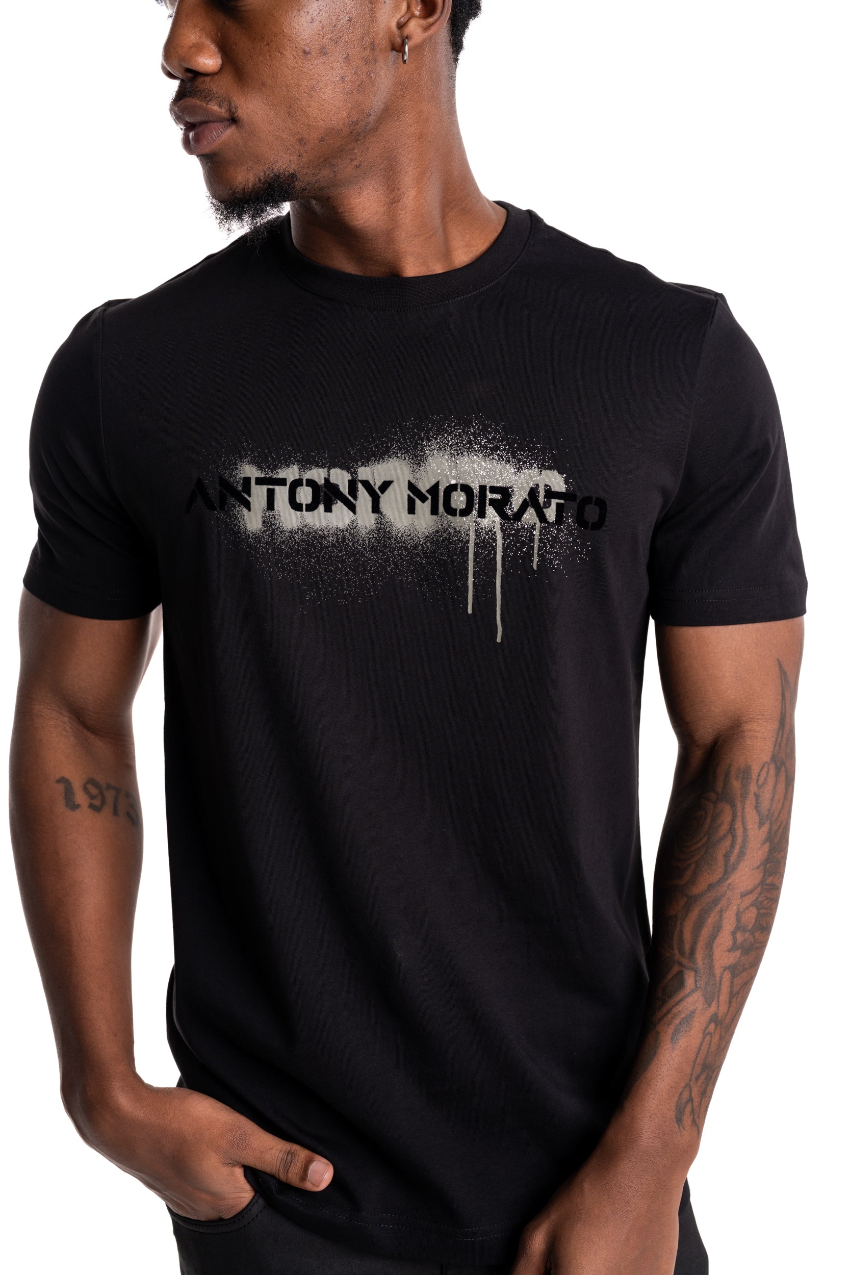 Antony Morato T-Shirt Regular Fit | MMKS02565-FA100240-9000