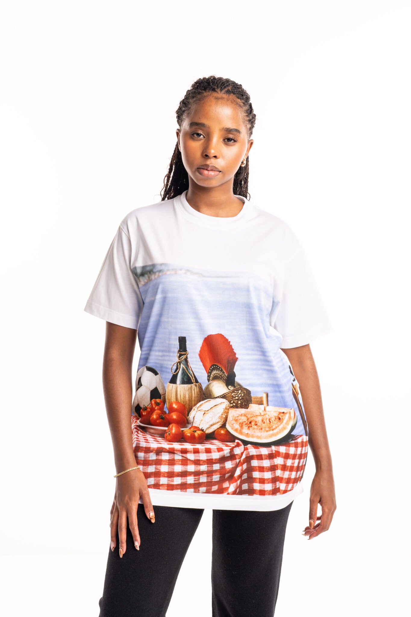 Moschino Ladies T Shirt A0702 541 1001