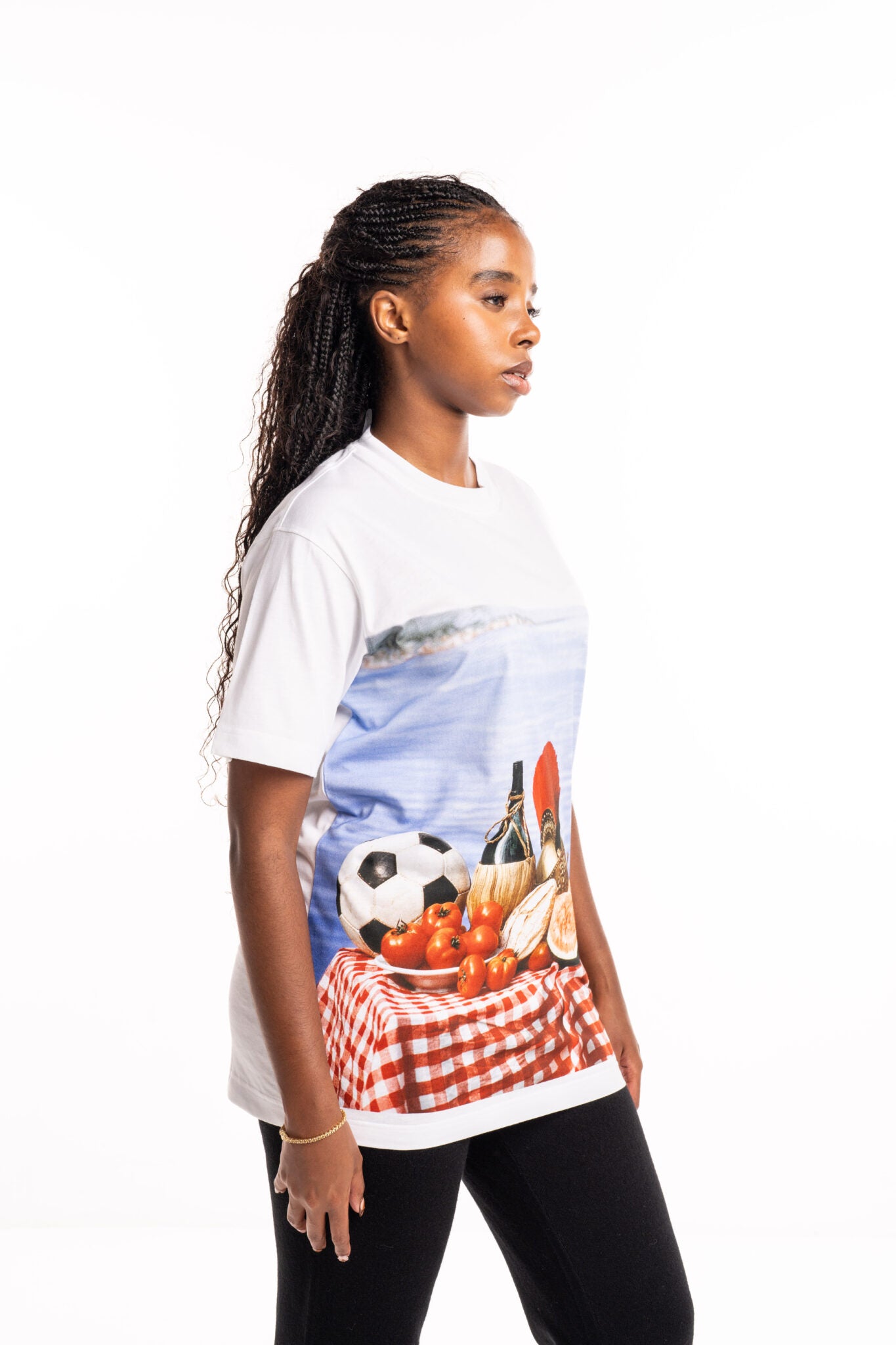 Moschino Ladies T Shirt A0702 541 1001