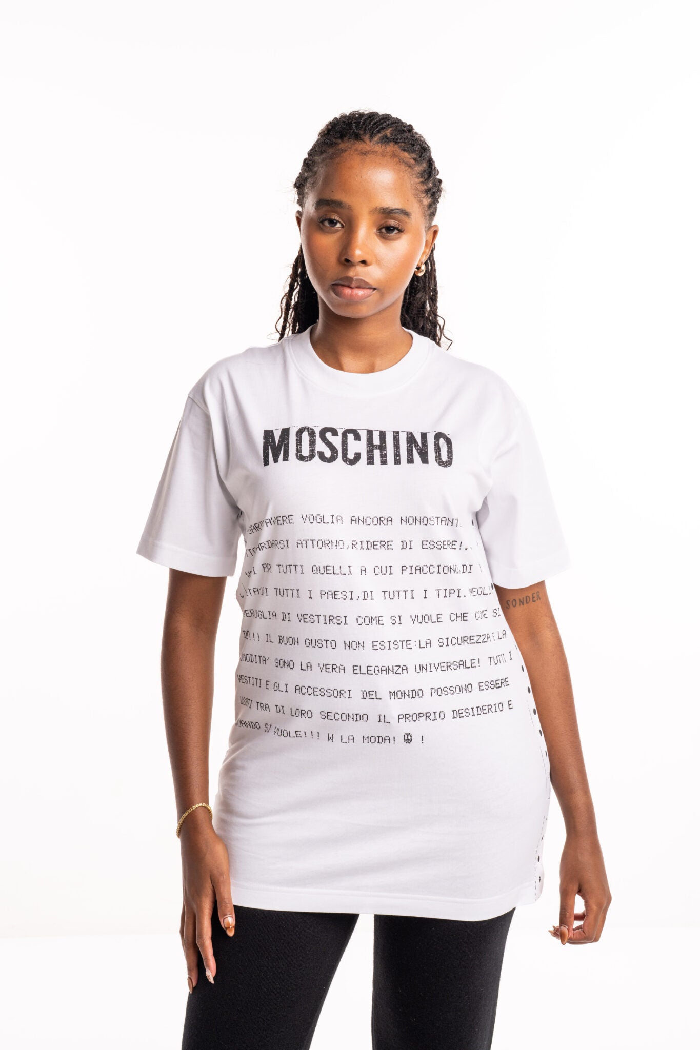 Moschino Ladies T Shirt J0701 541 1001