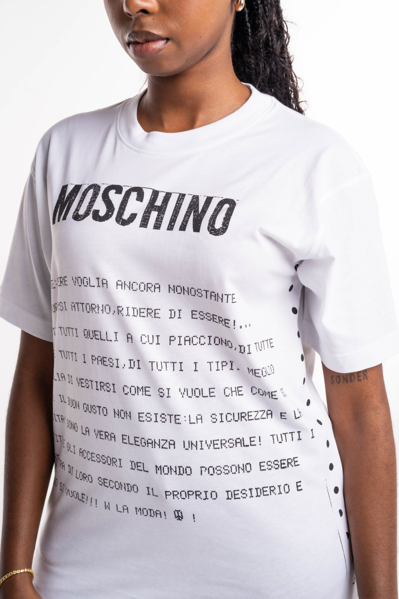 Moschino Ladies T Shirt J0701 541 1001
