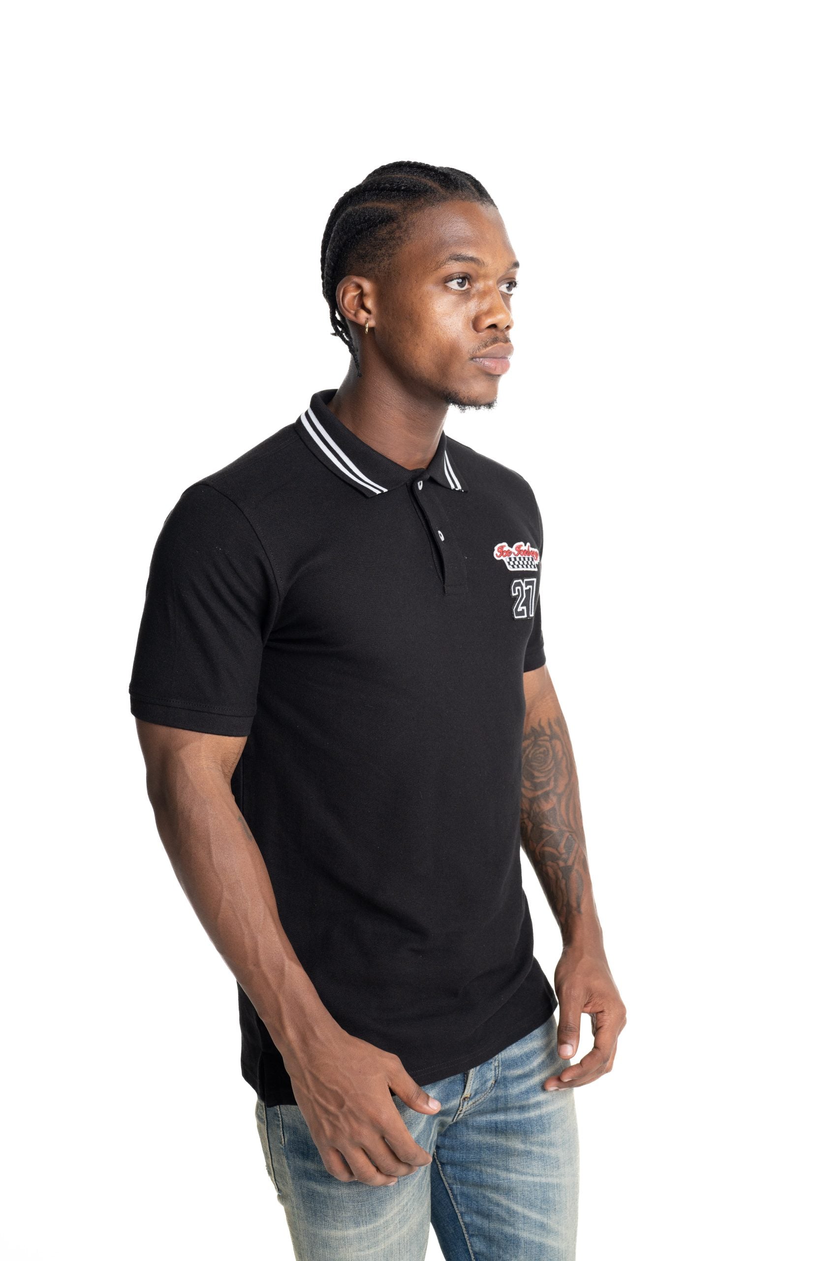 Ice Iceberg Men's Polo Black | S1MF0166333-9000