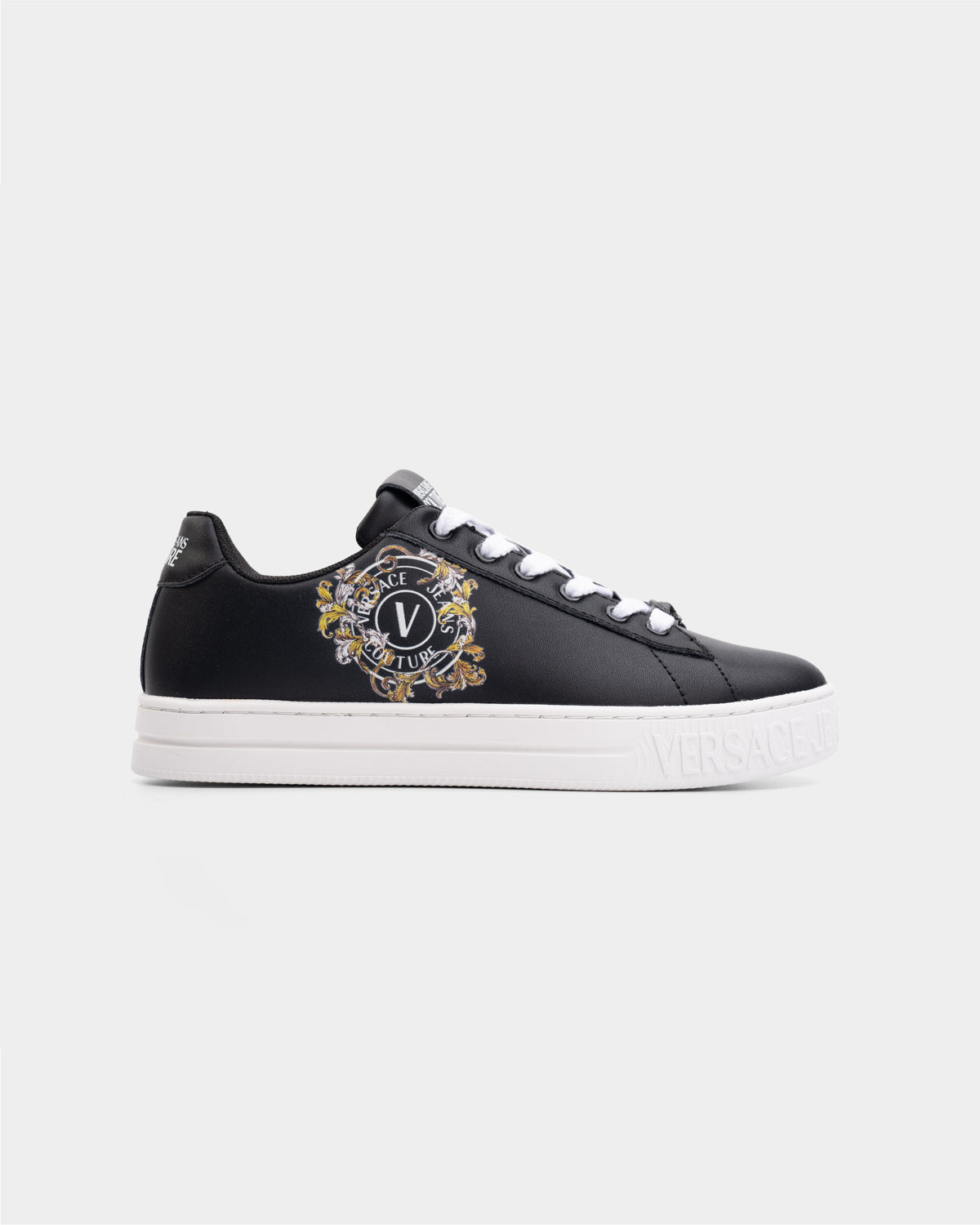 Versace Jeans Women's Sneakers Black | 78VA3SK3ZPB08-899