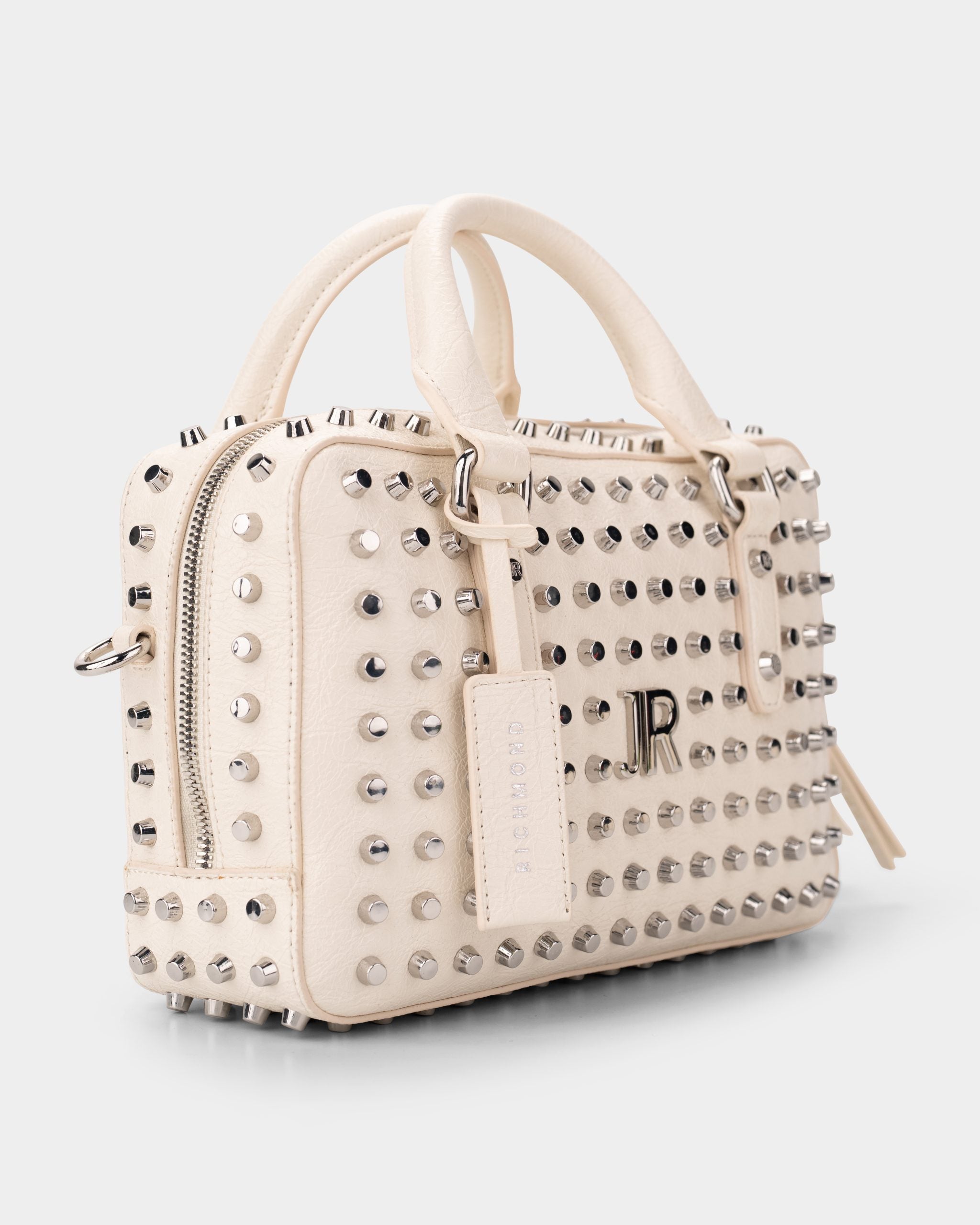 John Richmond Hutes Trunk Bag | RWA25157BOAPX-White