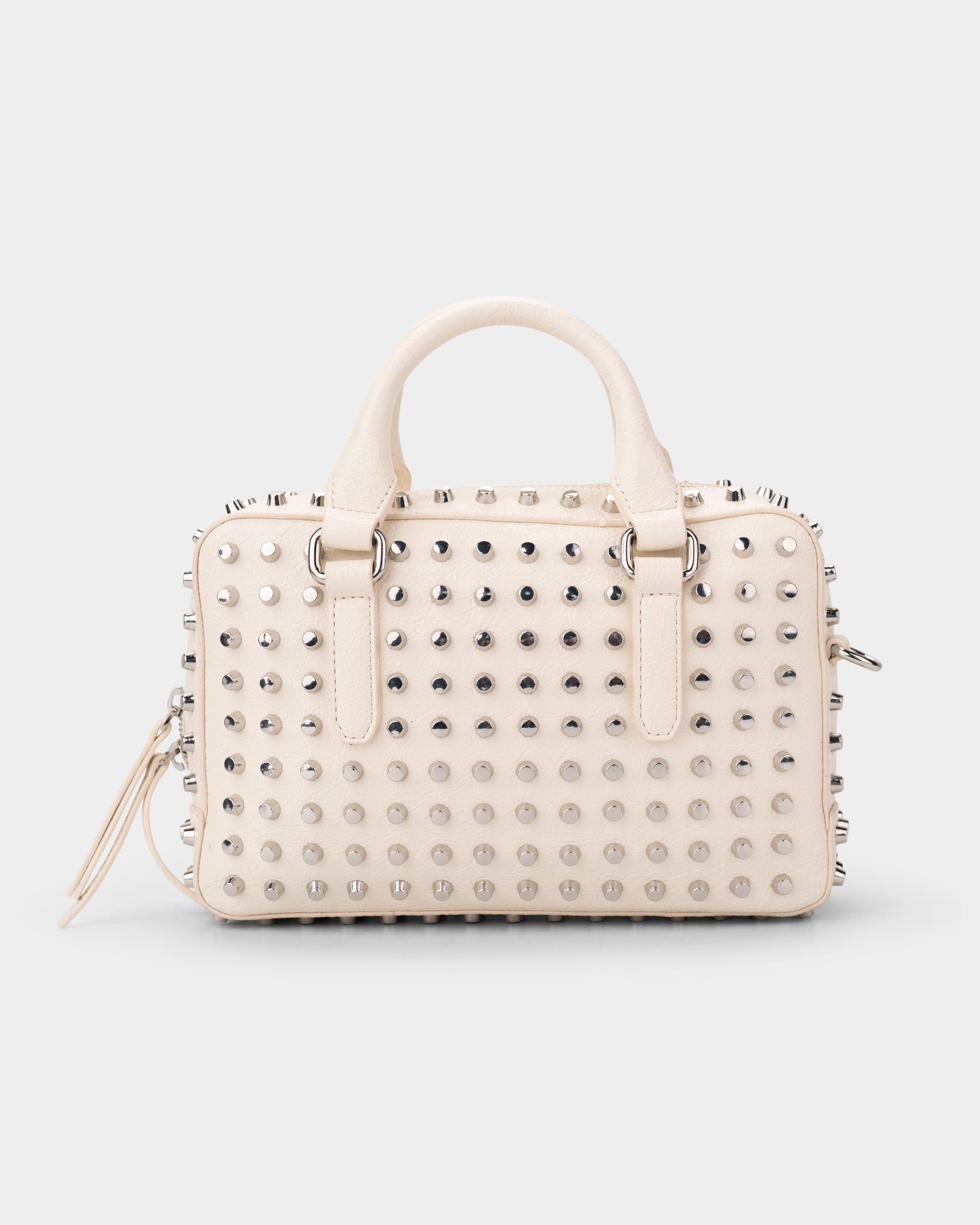 John Richmond Hutes Trunk Bag | RWA25157BOAPX-White