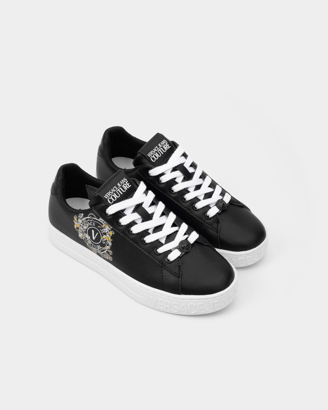 Versace Jeans Women's Sneakers Black | 78VA3SK3ZPB08-899