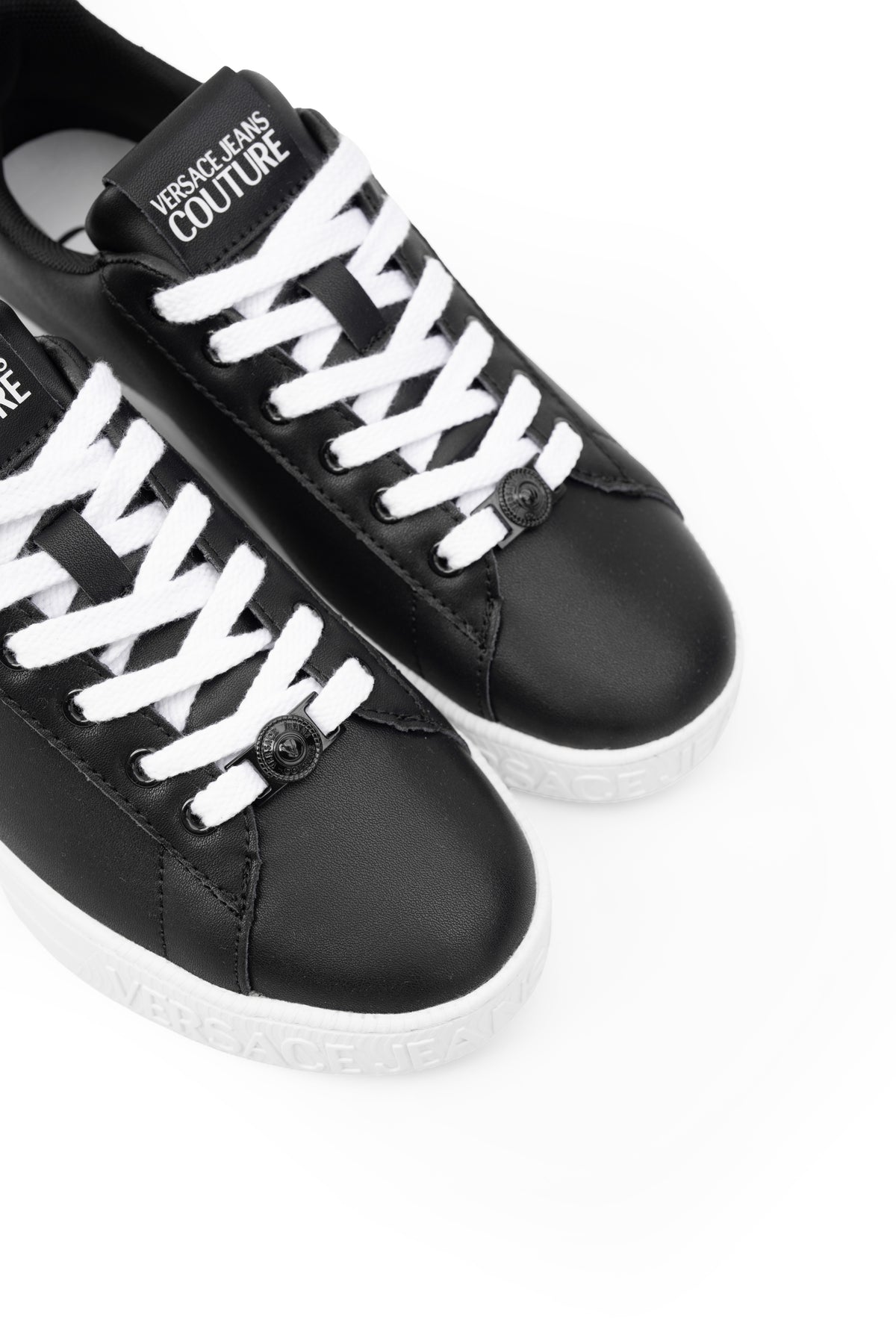 Versace Jeans Women's Sneakers Black | 78VA3SK3ZPB08-899
