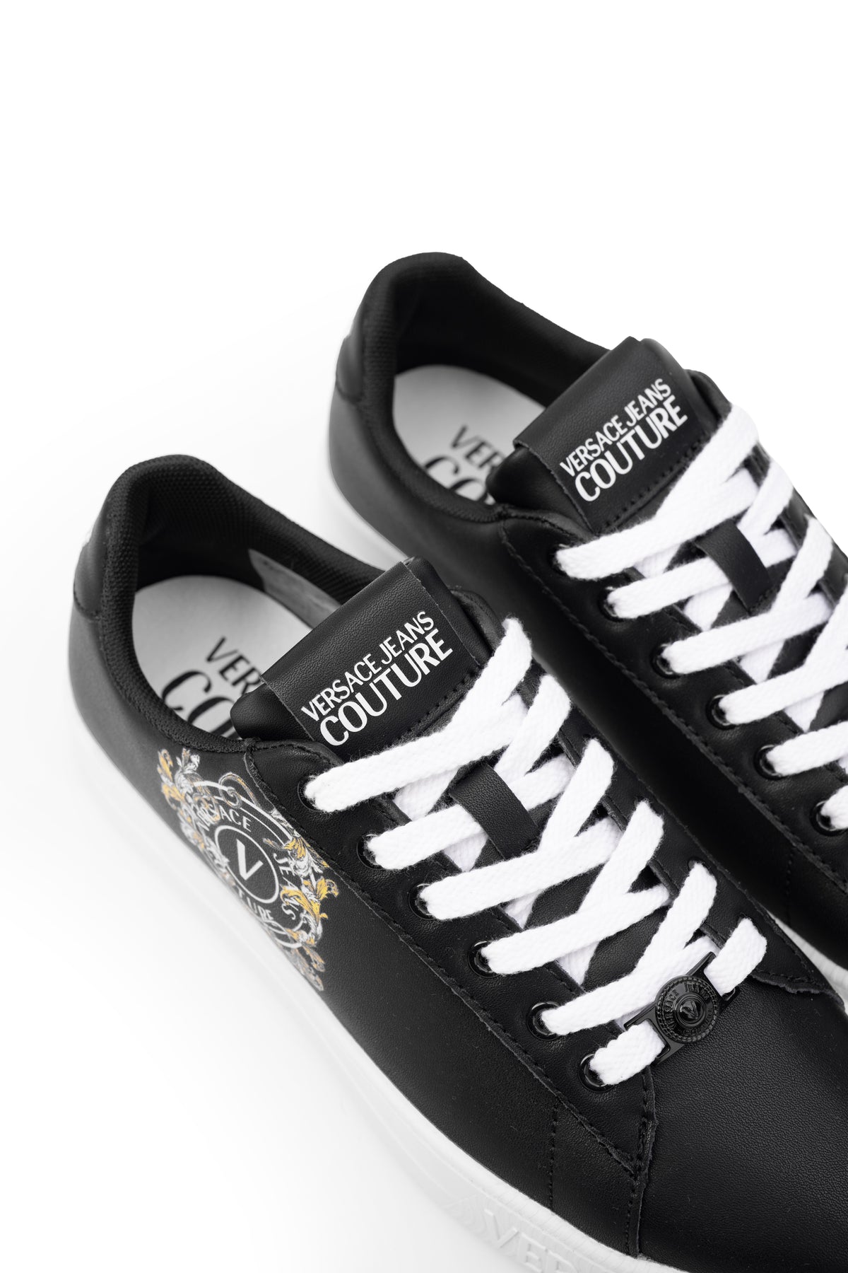 Versace Jeans Women's Sneakers Black | 78VA3SK3ZPB08-899